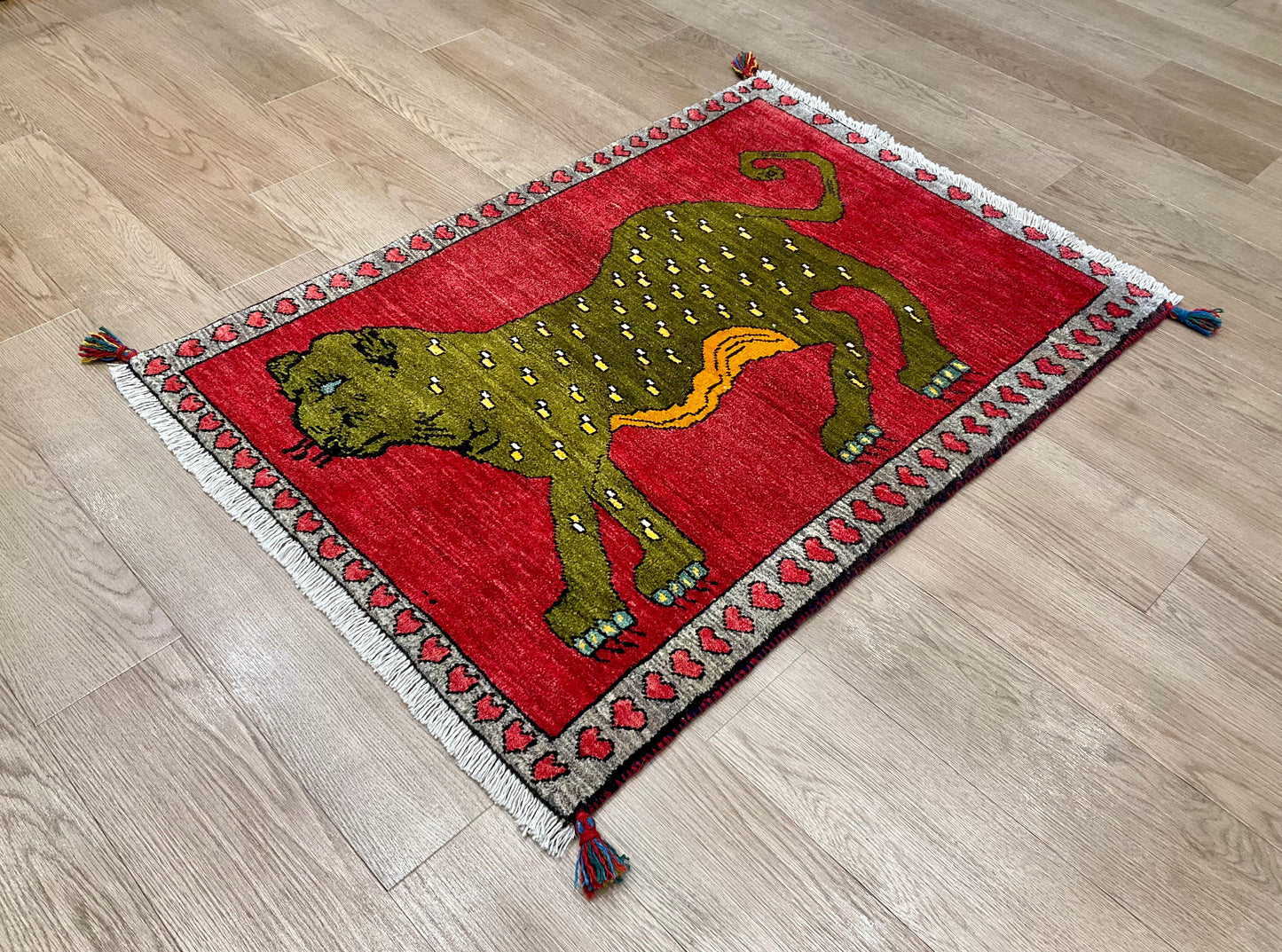 ギャッベ アマレバフト 110cm x 80cm RJ11428