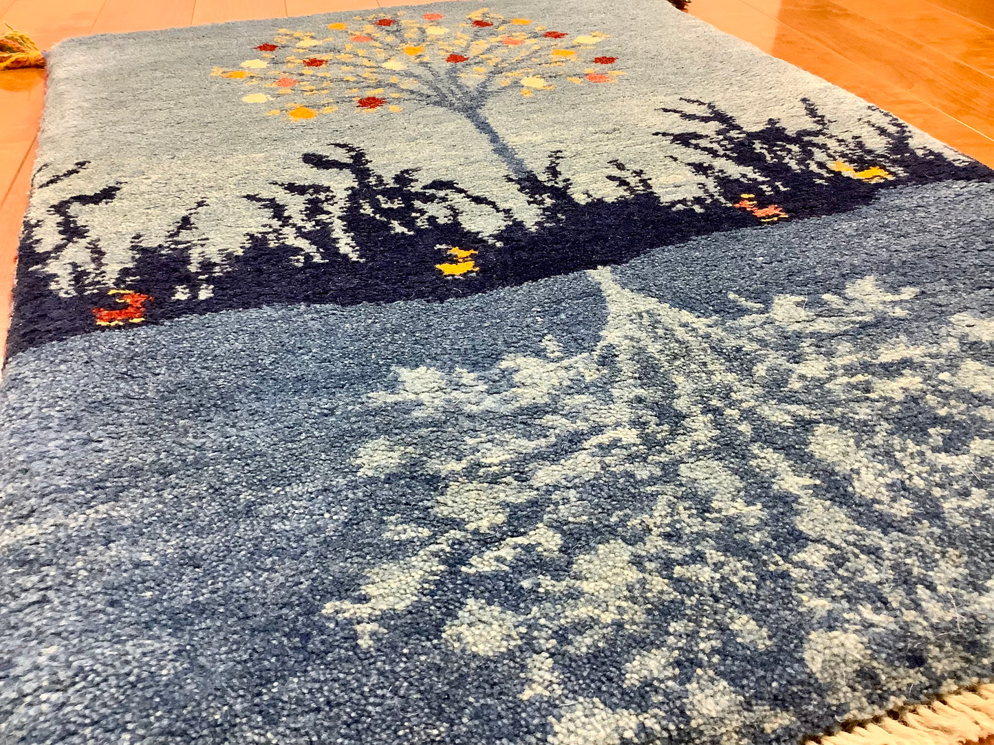 【オンライン限定】ギャッベ 86cm x 60cm RJ5743