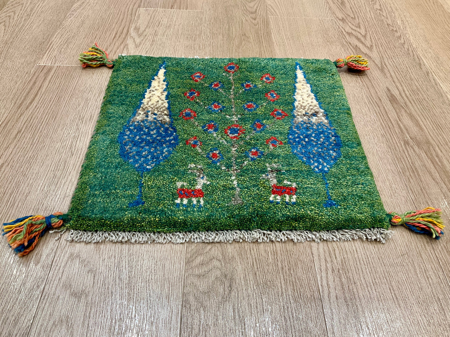 ギャッベ 41cm x 39cm AJ27706