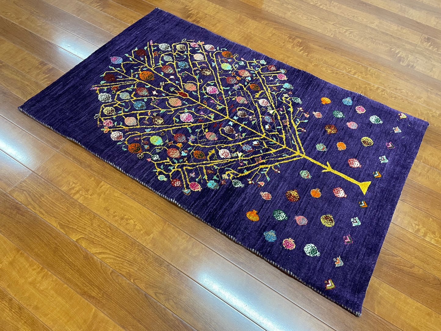 【オンライン限定】カシュクリギャッベ 134cm x 84cm RJ15639