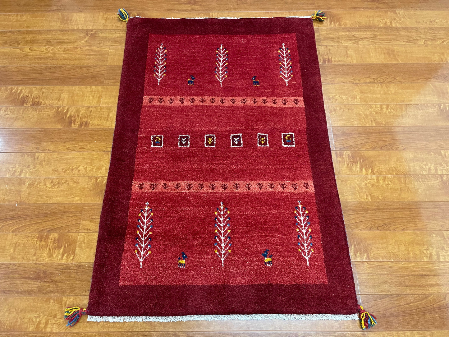 【オンライン限定】ギャッベ 123cm x 85cm RJ12773