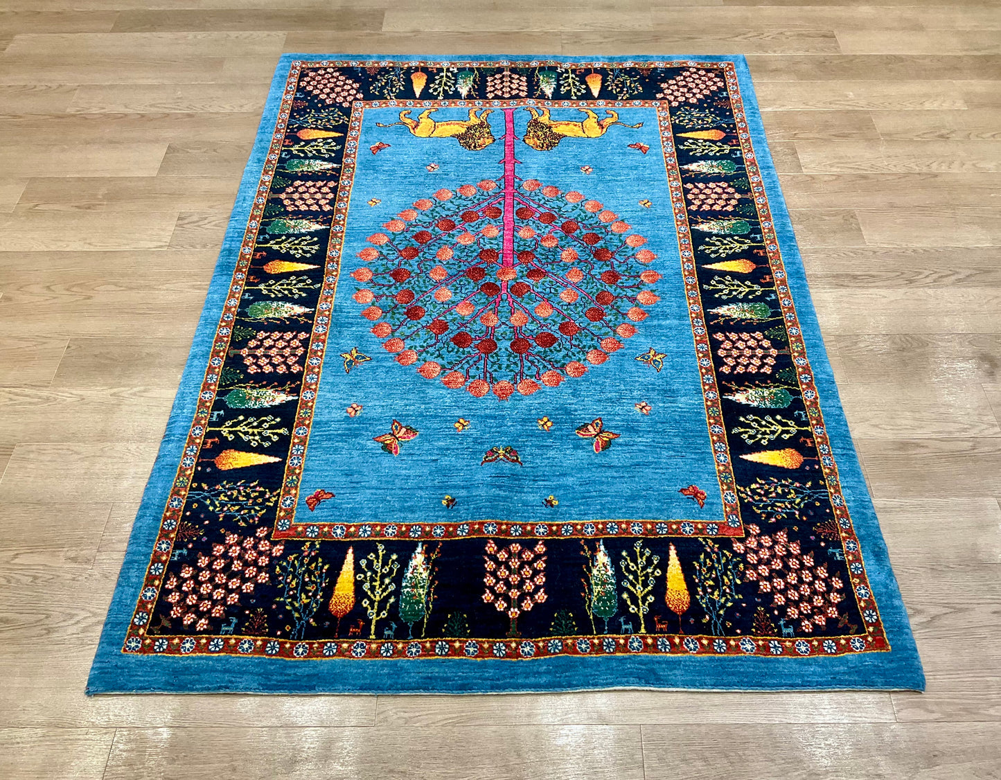 カシュクリギャッベ  210cm x 150cm RJ15633