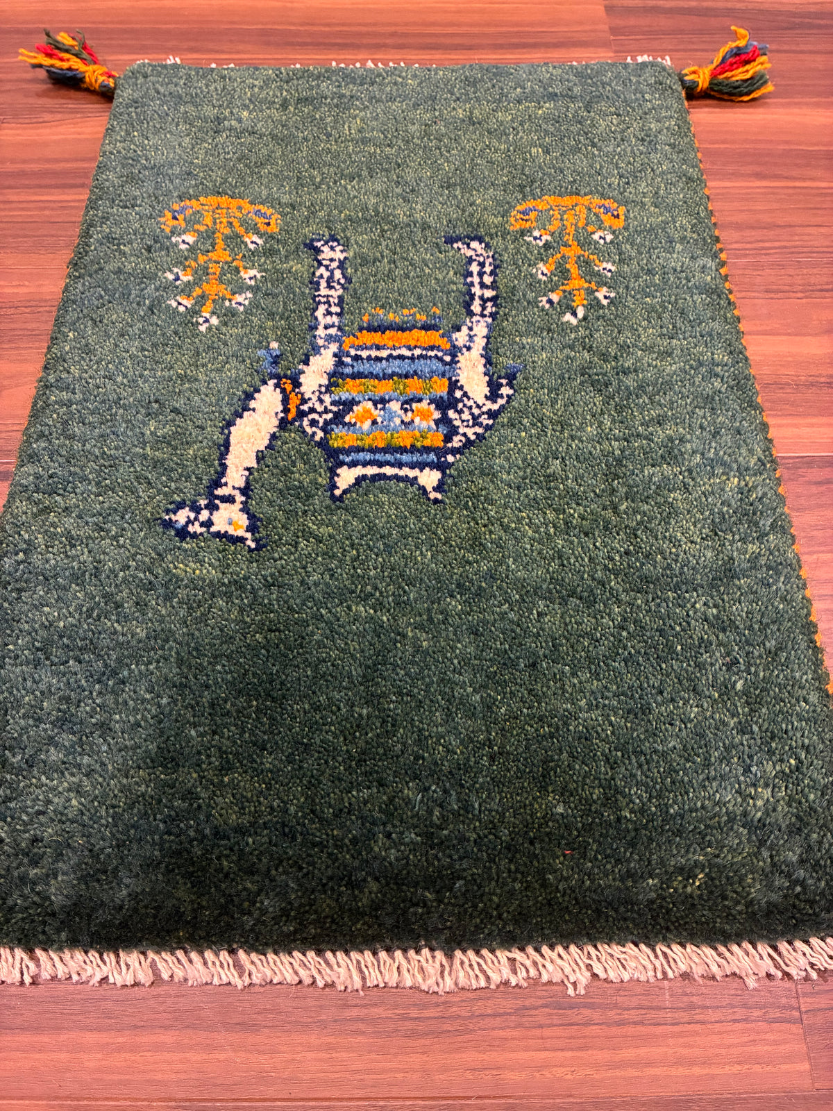 【千葉店】ギャッベ 58cm x 42cm NN19059
