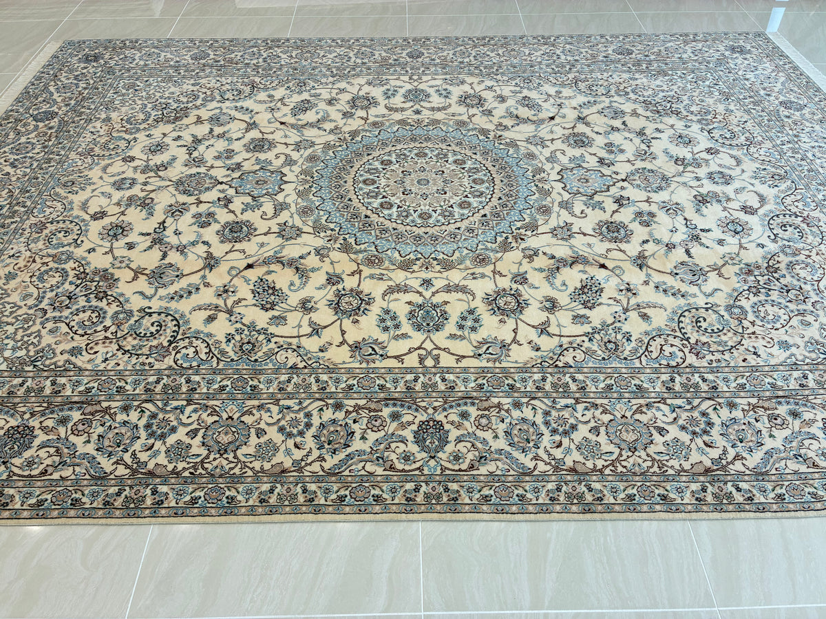 【千葉店】ナイン・シシラ ハビビアン工房 359cm x 257cm NT7591