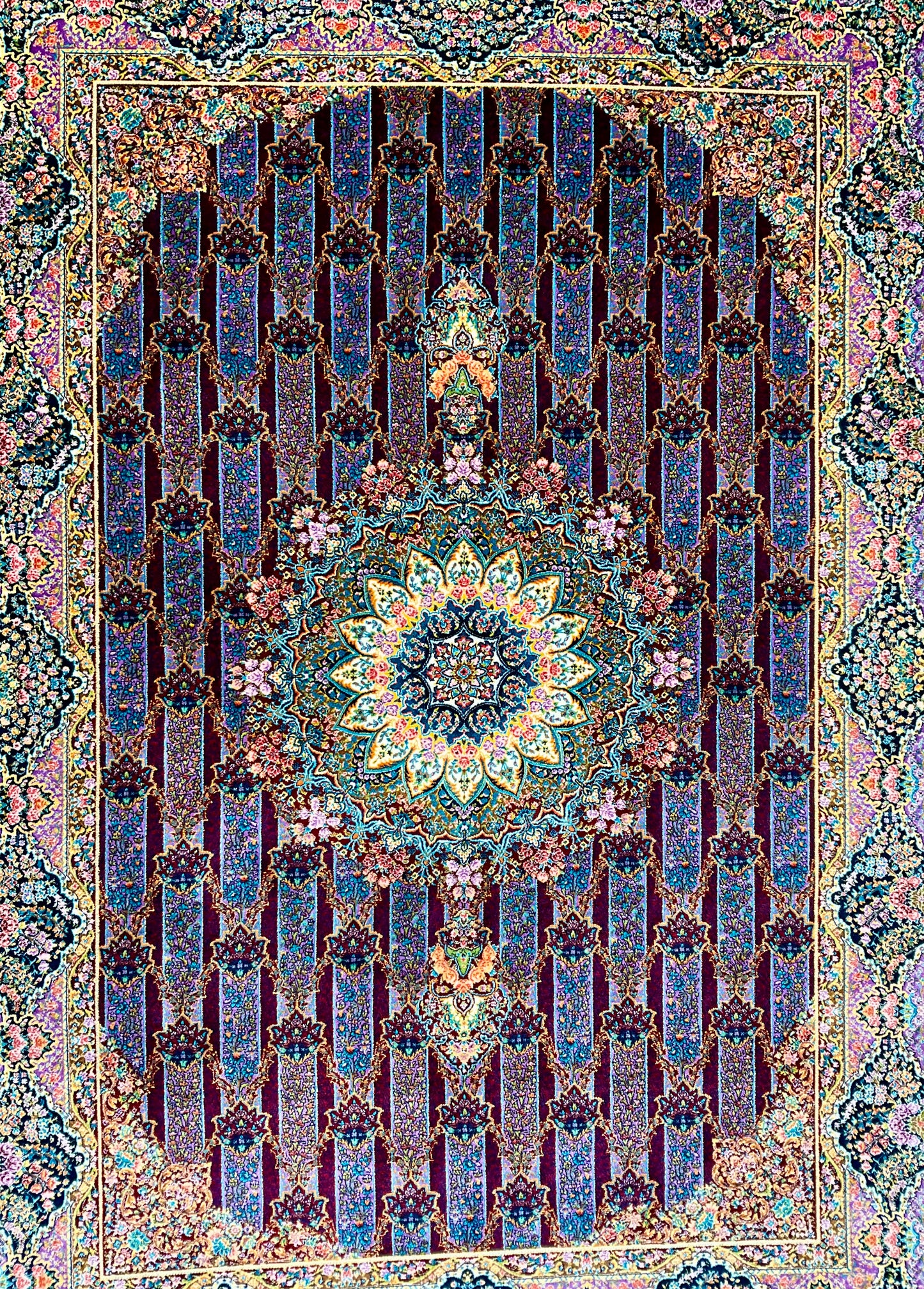 ペルシャンシルク 150cm x 100cm PS11902