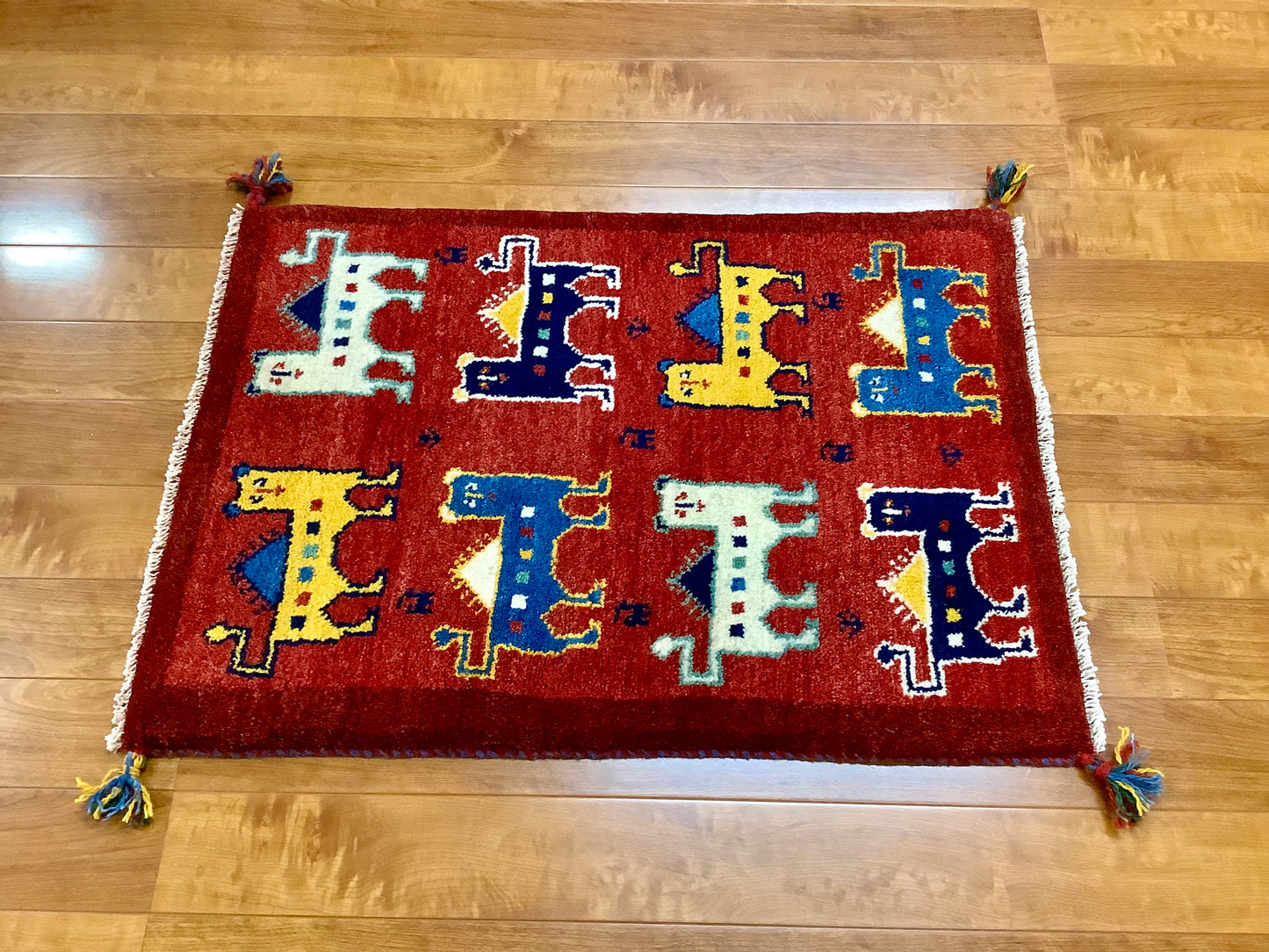 【オンライン限定】ギャッベ 88cm x 62cm RJ12401