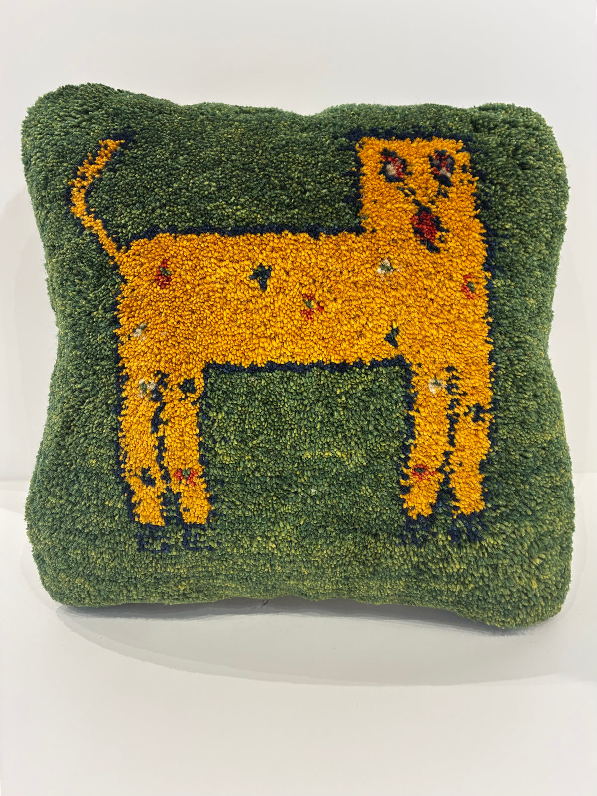 【千葉店】ギャッベクッション 47cm x 49cm Z2891