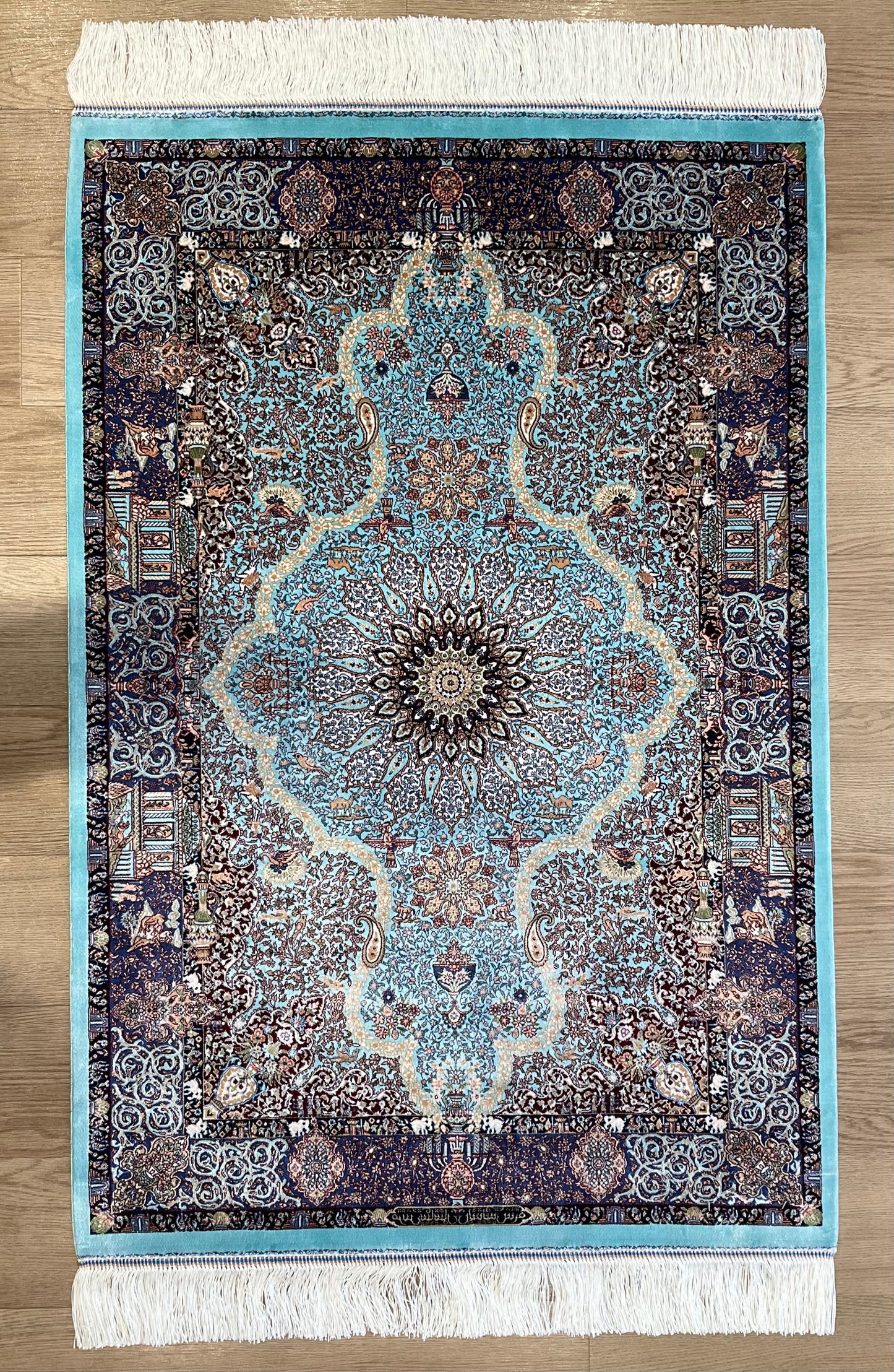 ペルシャンシルク 120cm x 80cm PS9503