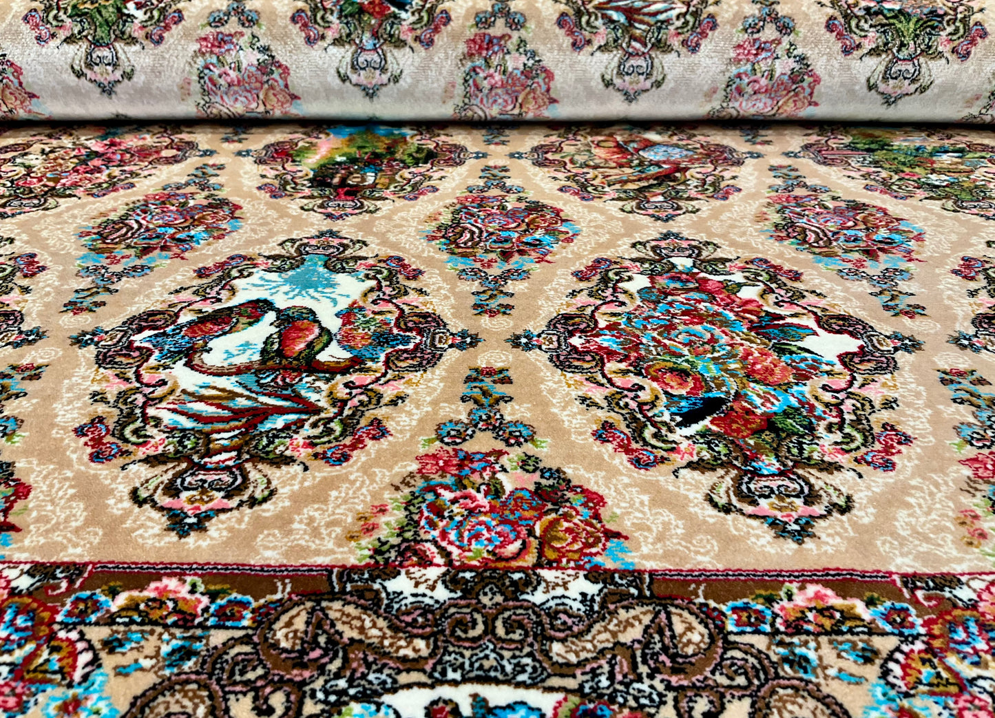 ペルシャンシルク 120cm x 80cm PS10444