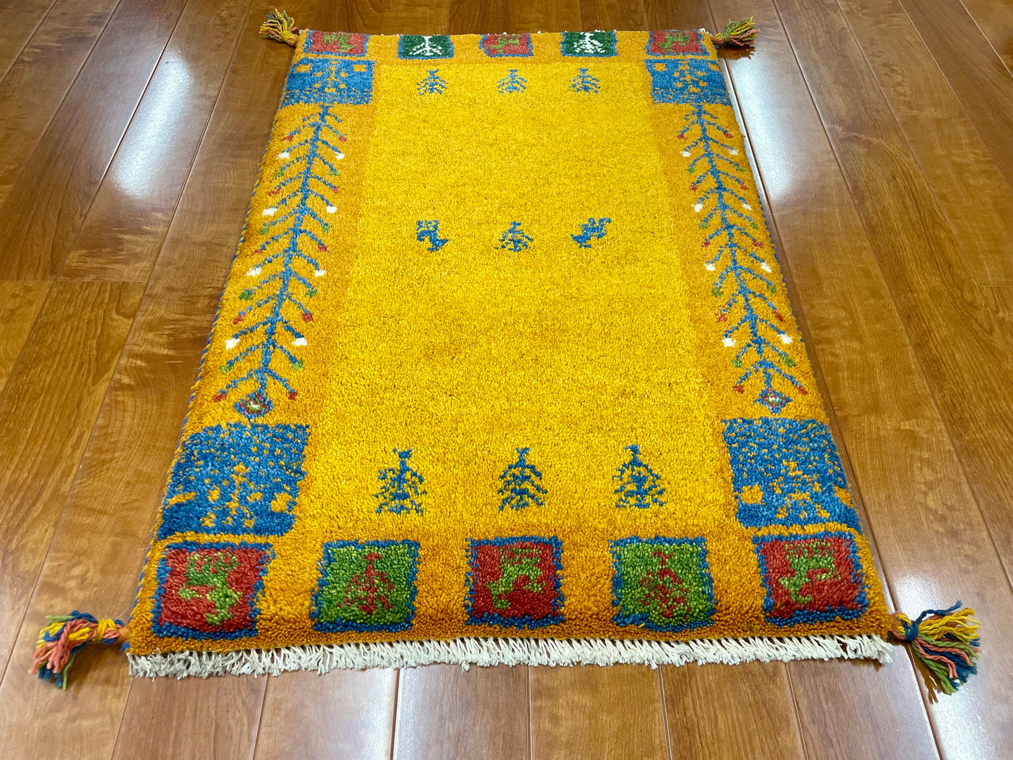 【オンライン限定】ギャッベ 90cm x 60cm RJ8093
