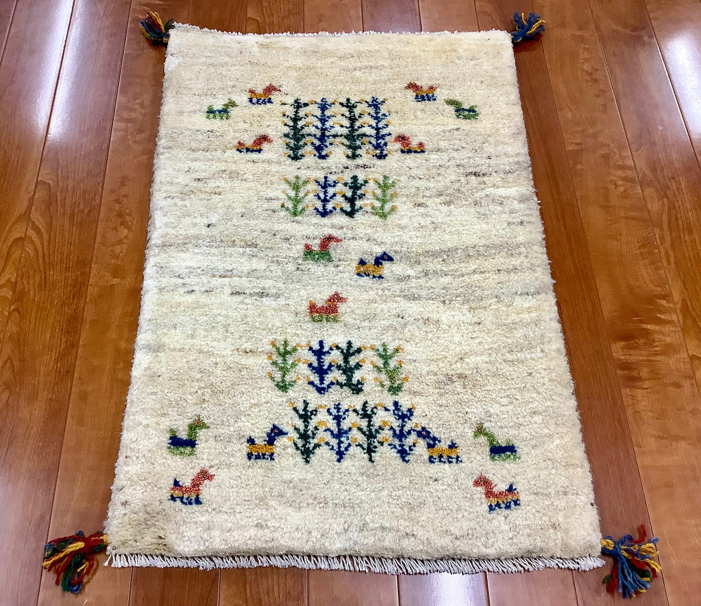 【オンライン限定】ギャッベ 87cm x 58cm RJ13773