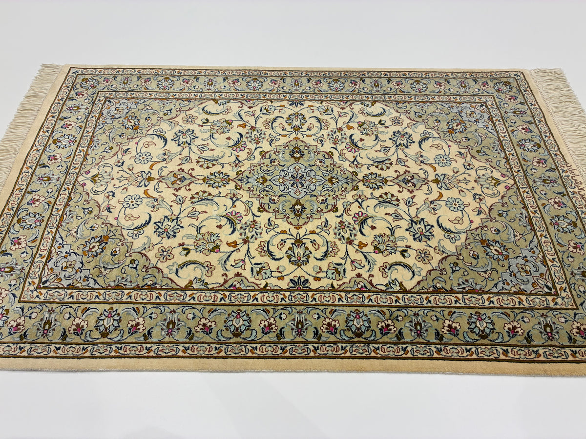 【千葉店】カシャーンシルク ネギン工房 90cm x 60cm PS13766