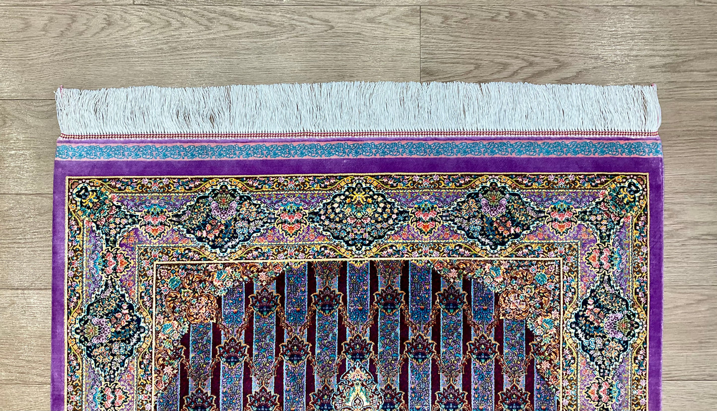 ペルシャンシルク 150cm x 100cm PS11902