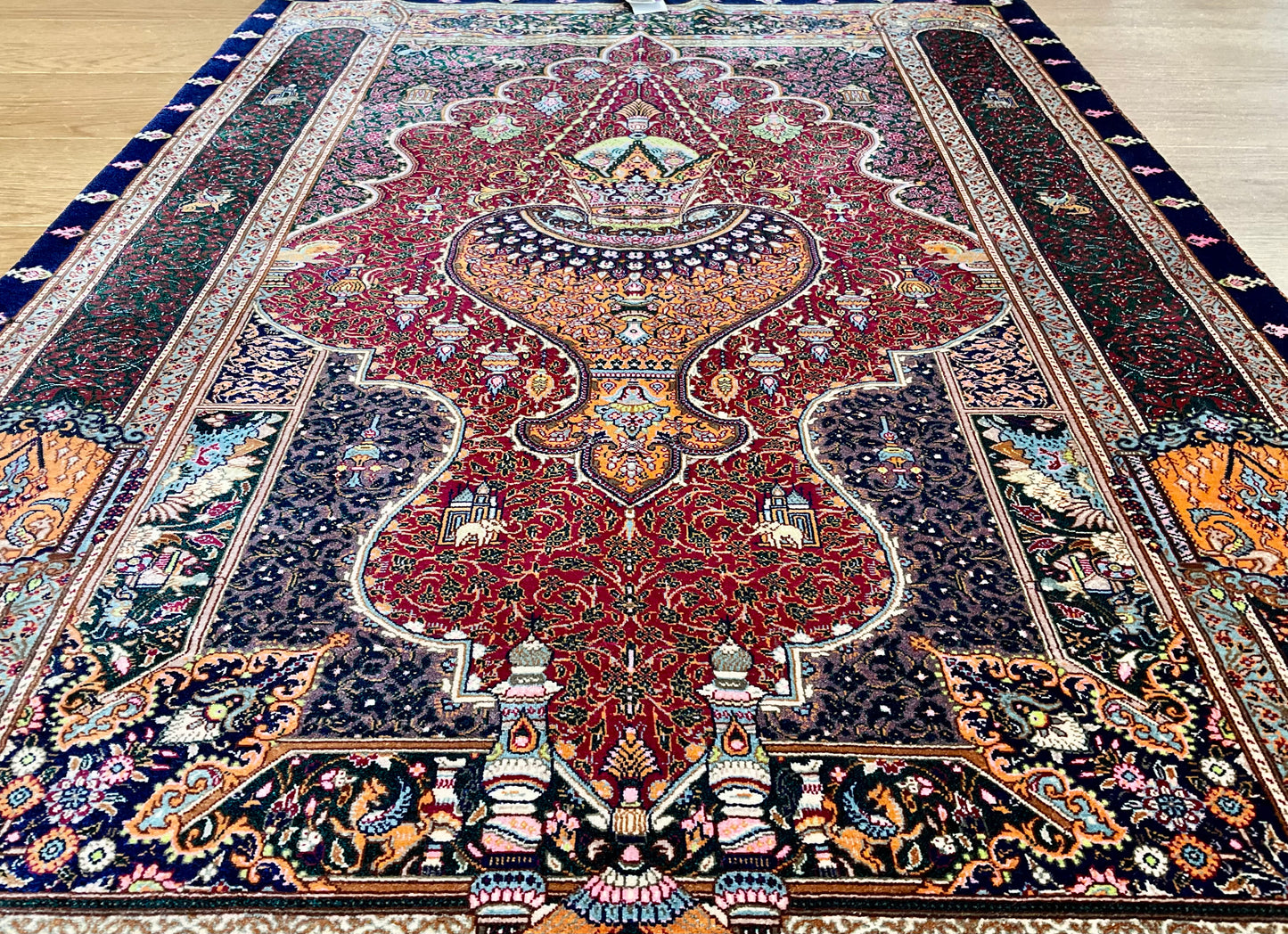 クム ジャムシーディ工房 120cm x 78cm JM3