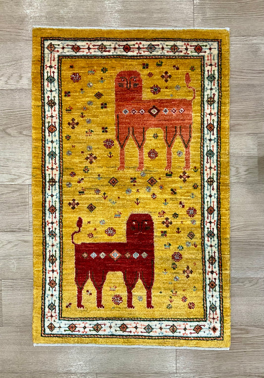 カシュクリギャッベ 100cm x62cm RJ16090