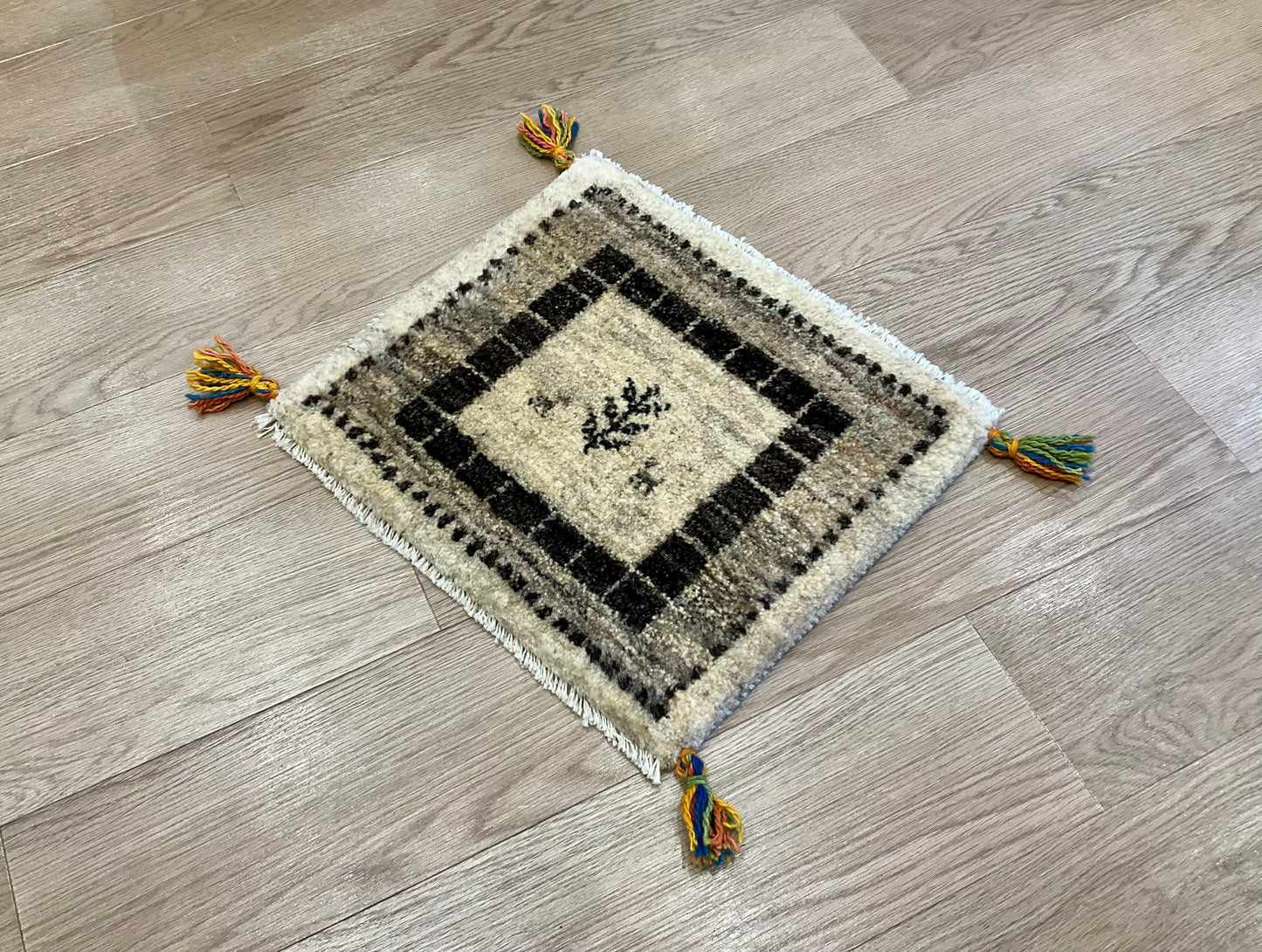 ギャッベ 44cm x 38cm T5669