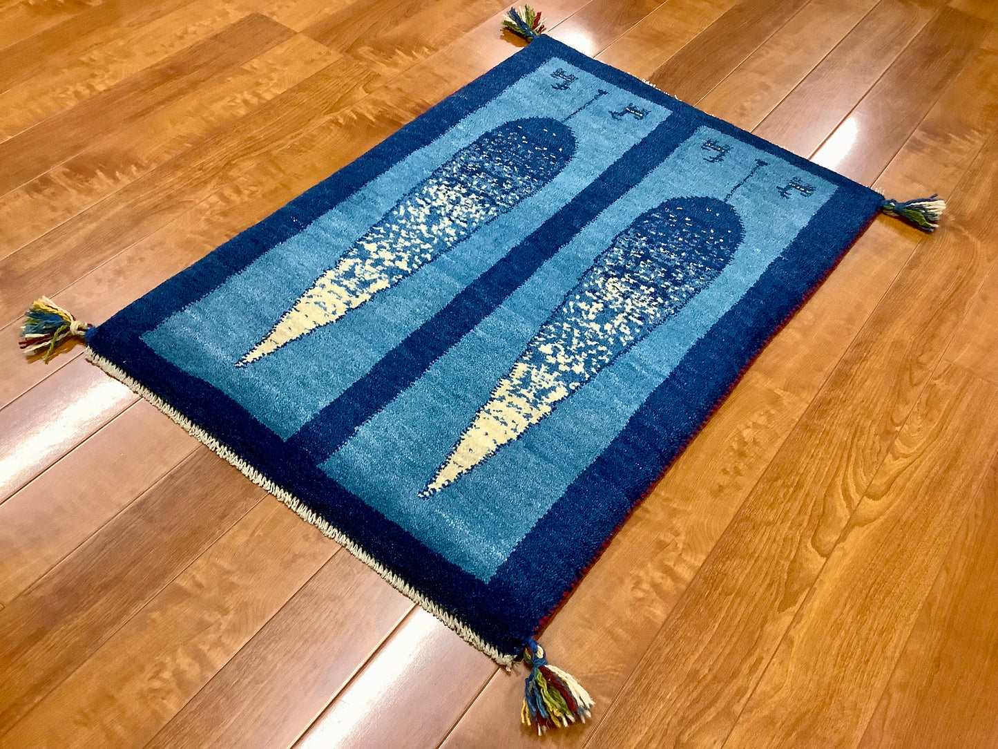 【オンライン限定】ギャッベ 90cm x 63cm RJ8969
