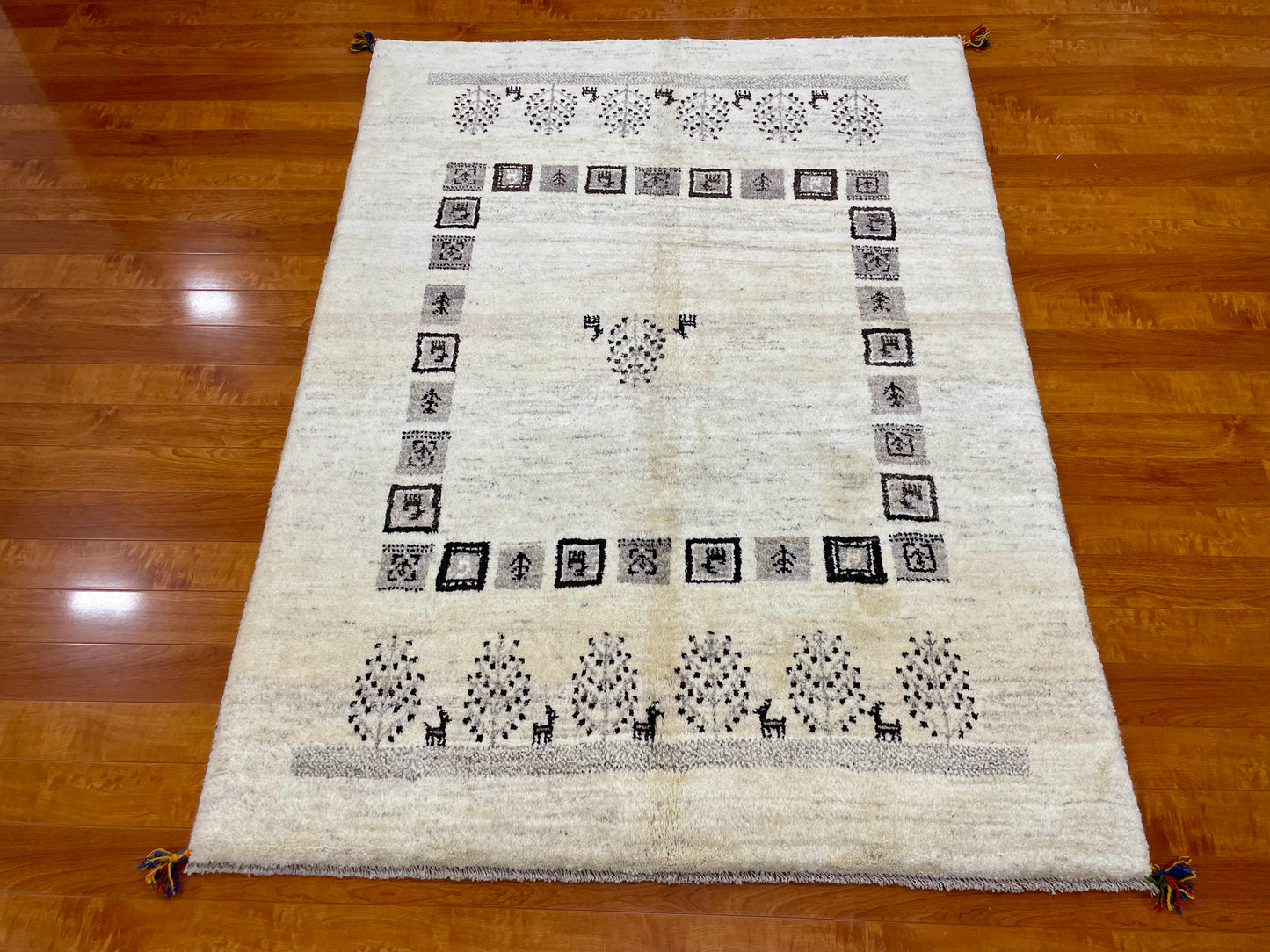 【オンライン限定】ギャッベ  198cm x 148cm RJ2816