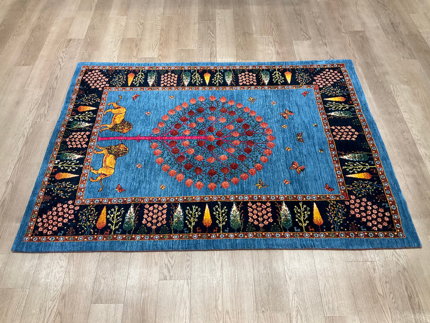 カシュクリギャッベ  210cm x 150cm RJ15633