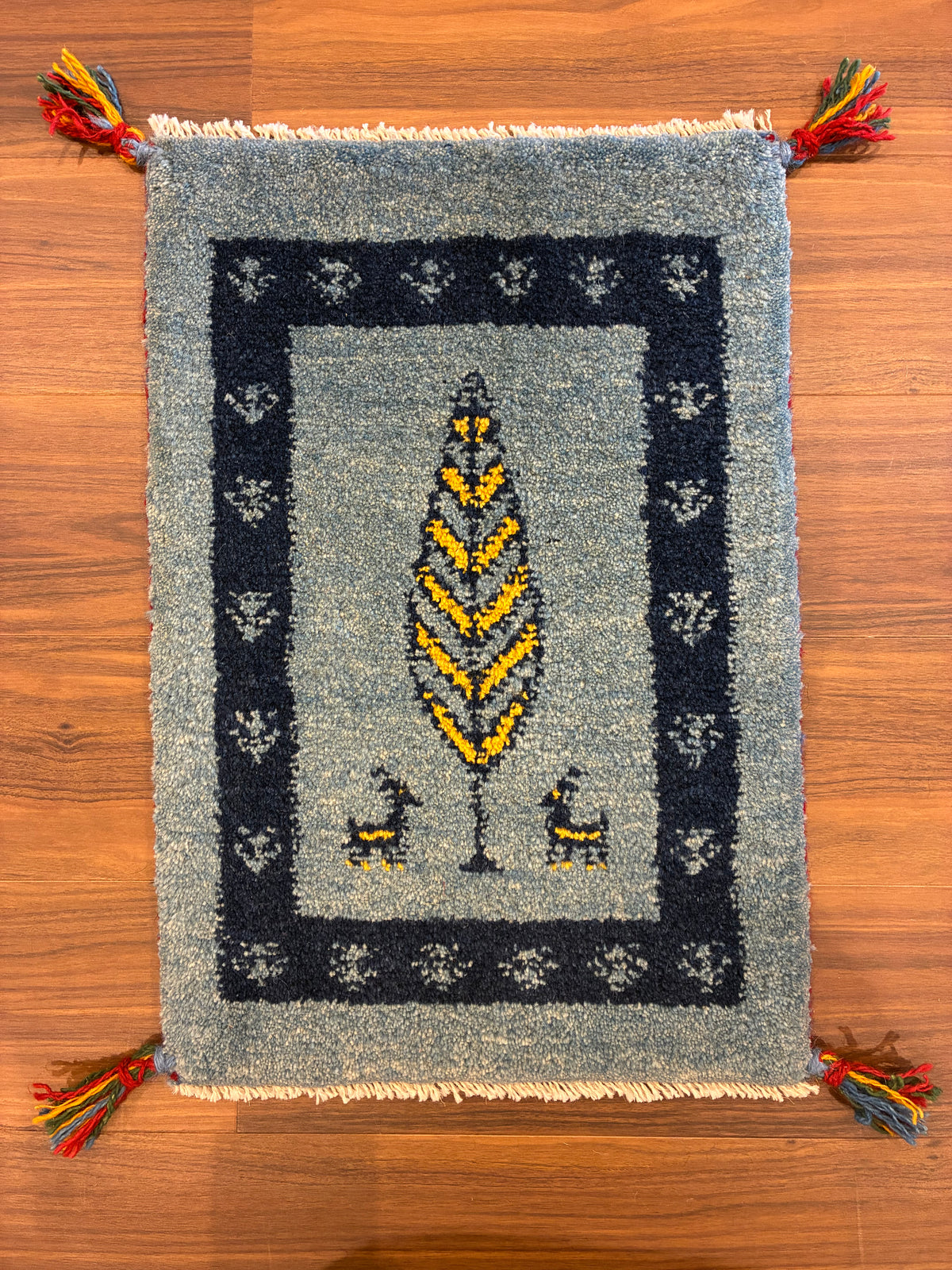 【千葉店】ギャッベ 58cm x 40cm NN20199
