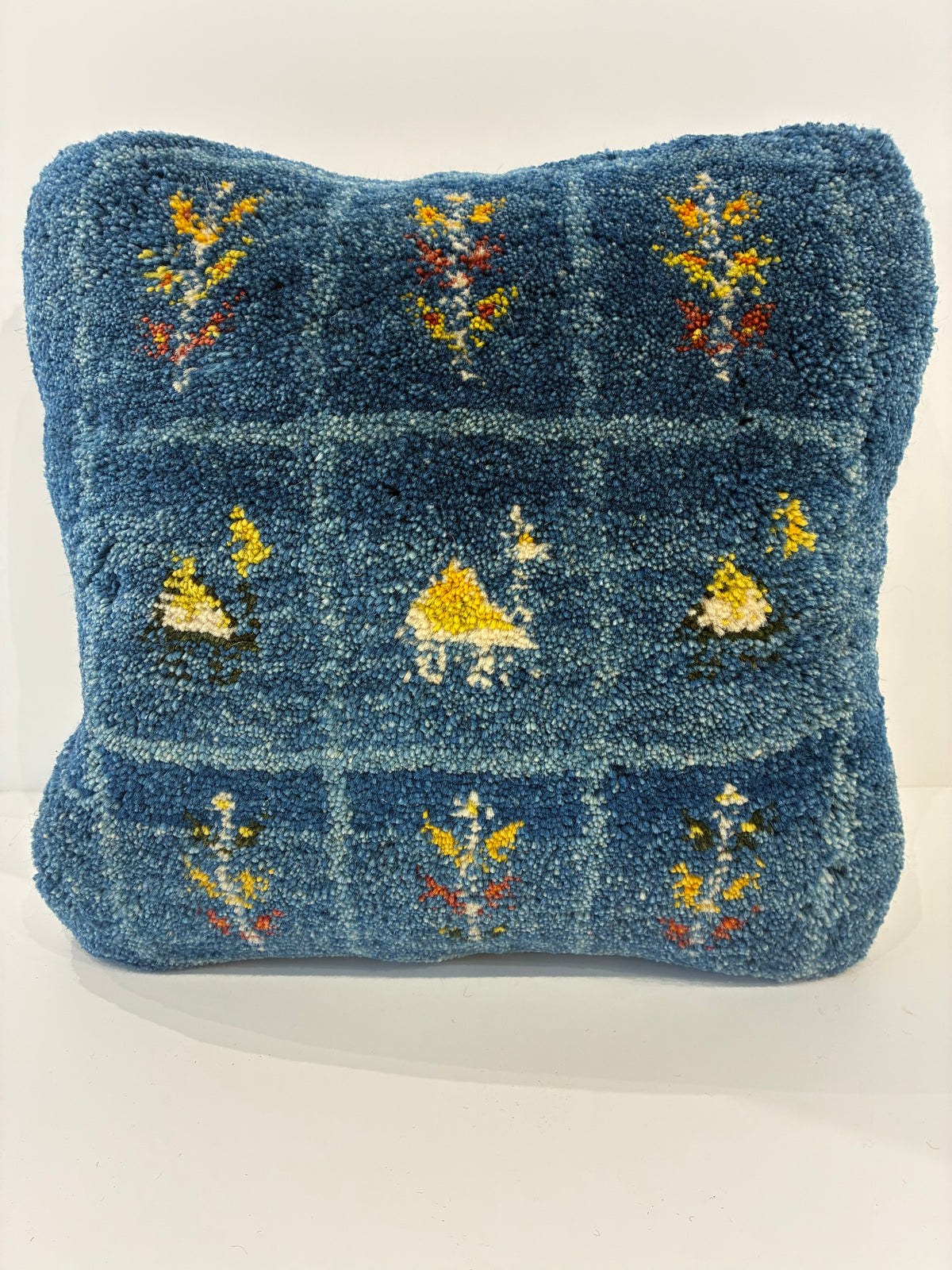 【千葉店】ギャッベクッション 48cm x 51cm Z2884