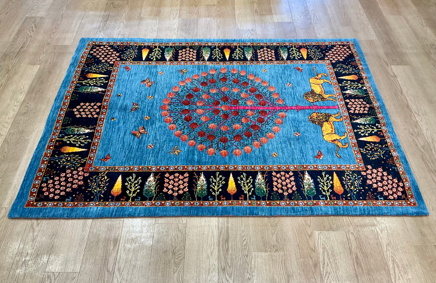 カシュクリギャッベ  210cm x 150cm RJ15633