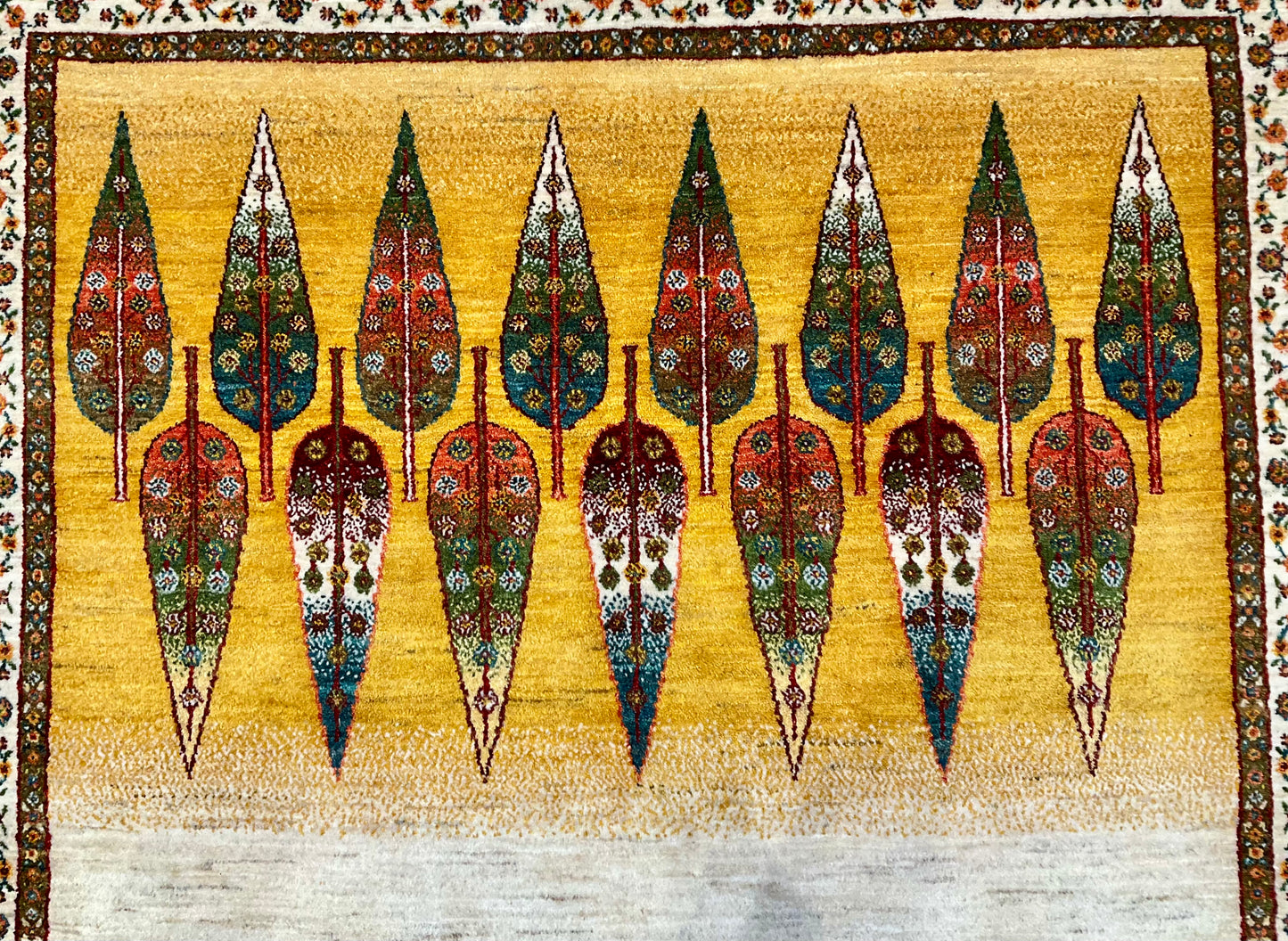 カシュクリギャッベ 202cm x 150cm RJ16043