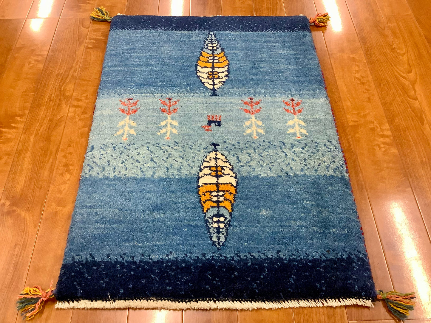 【オンライン限定】ギャッベ 87cm x 60cm RJ6803