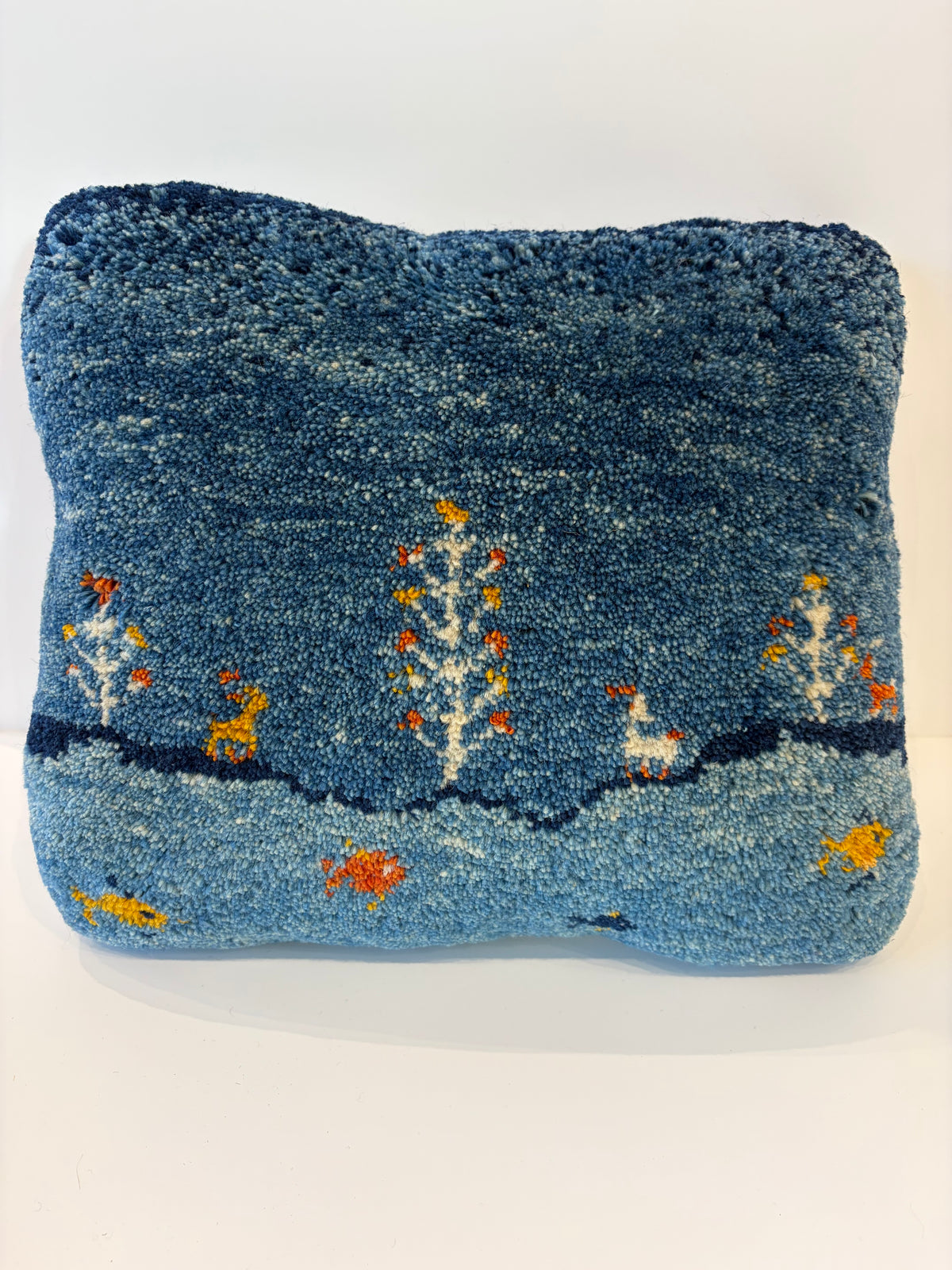 【千葉店】ギャッベクッション 45cm x 50cm Z2865