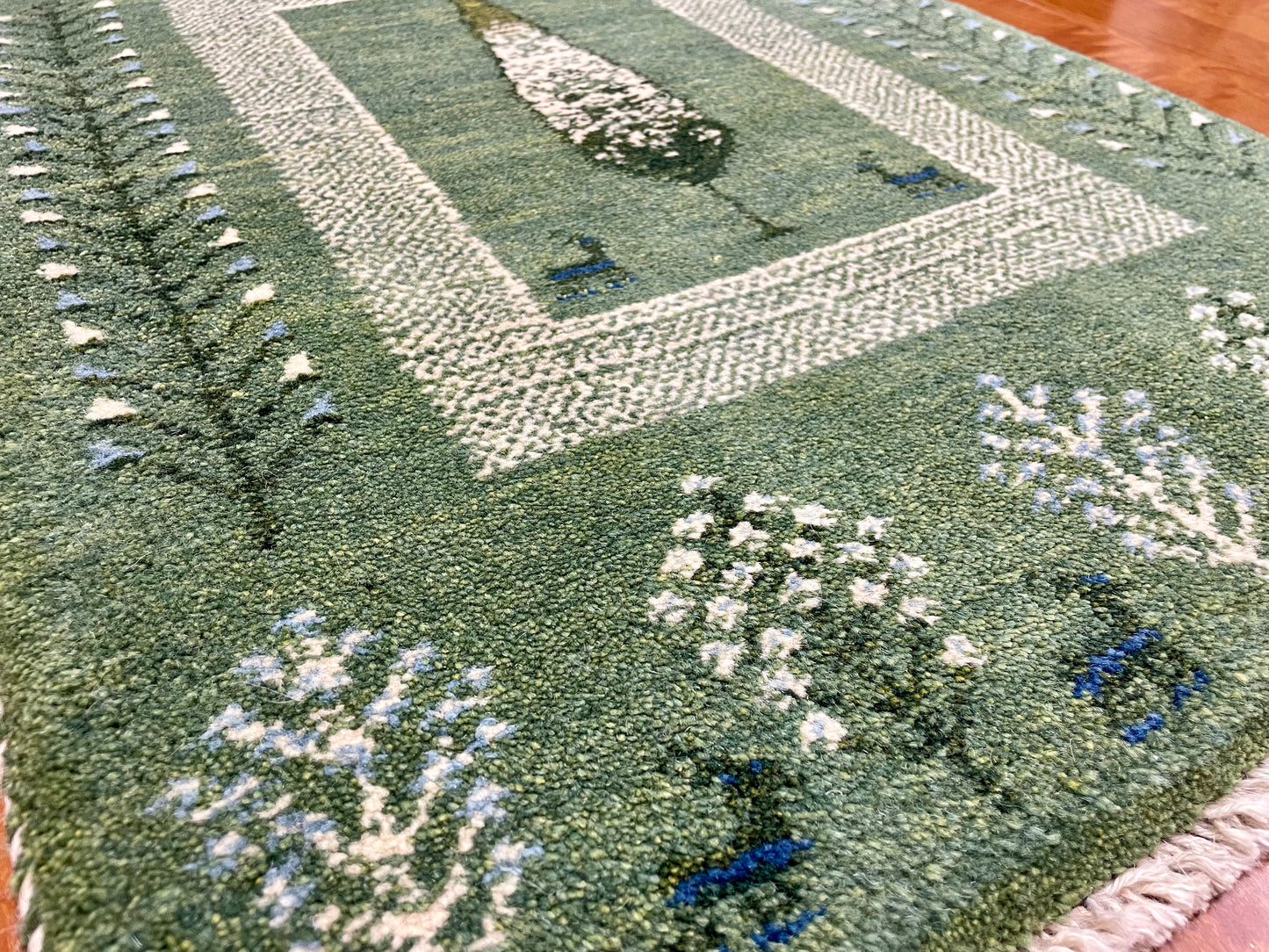 【オンライン限定】ギャッベ 90cm x 60cm RJ4208