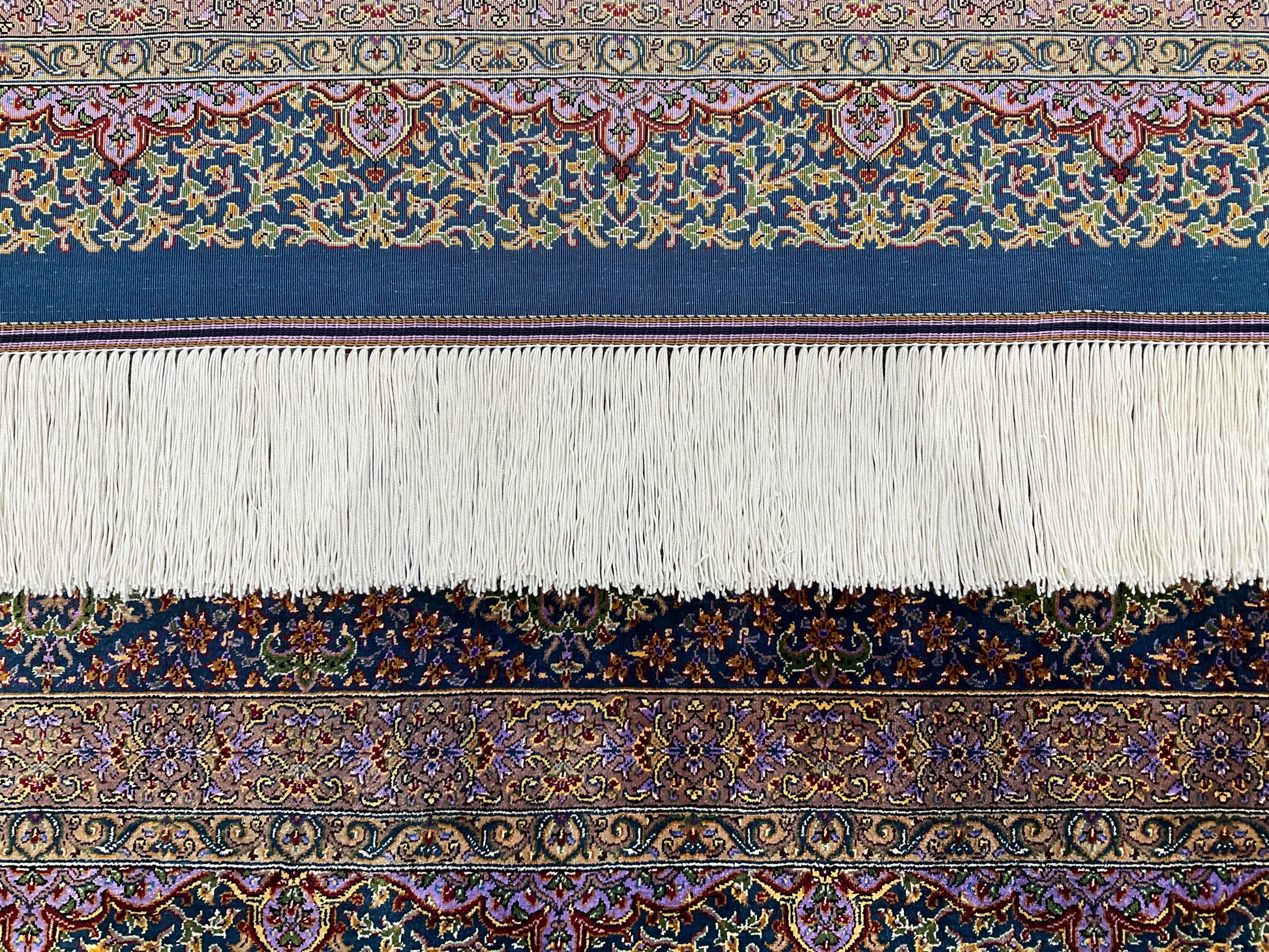 ペルシャ絨毯 クム産 エラミ工房 手織100万ノット シルク 96×150 ペルシャ絨毯 クム産 エラミ工房 手織100万ノット シルク 96×150