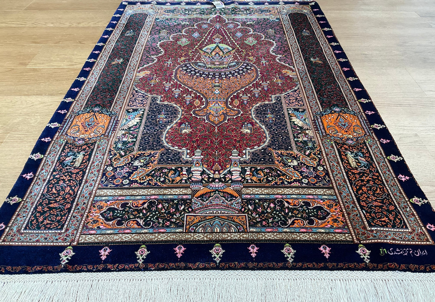 クム ジャムシーディ工房 120cm x 78cm JM3