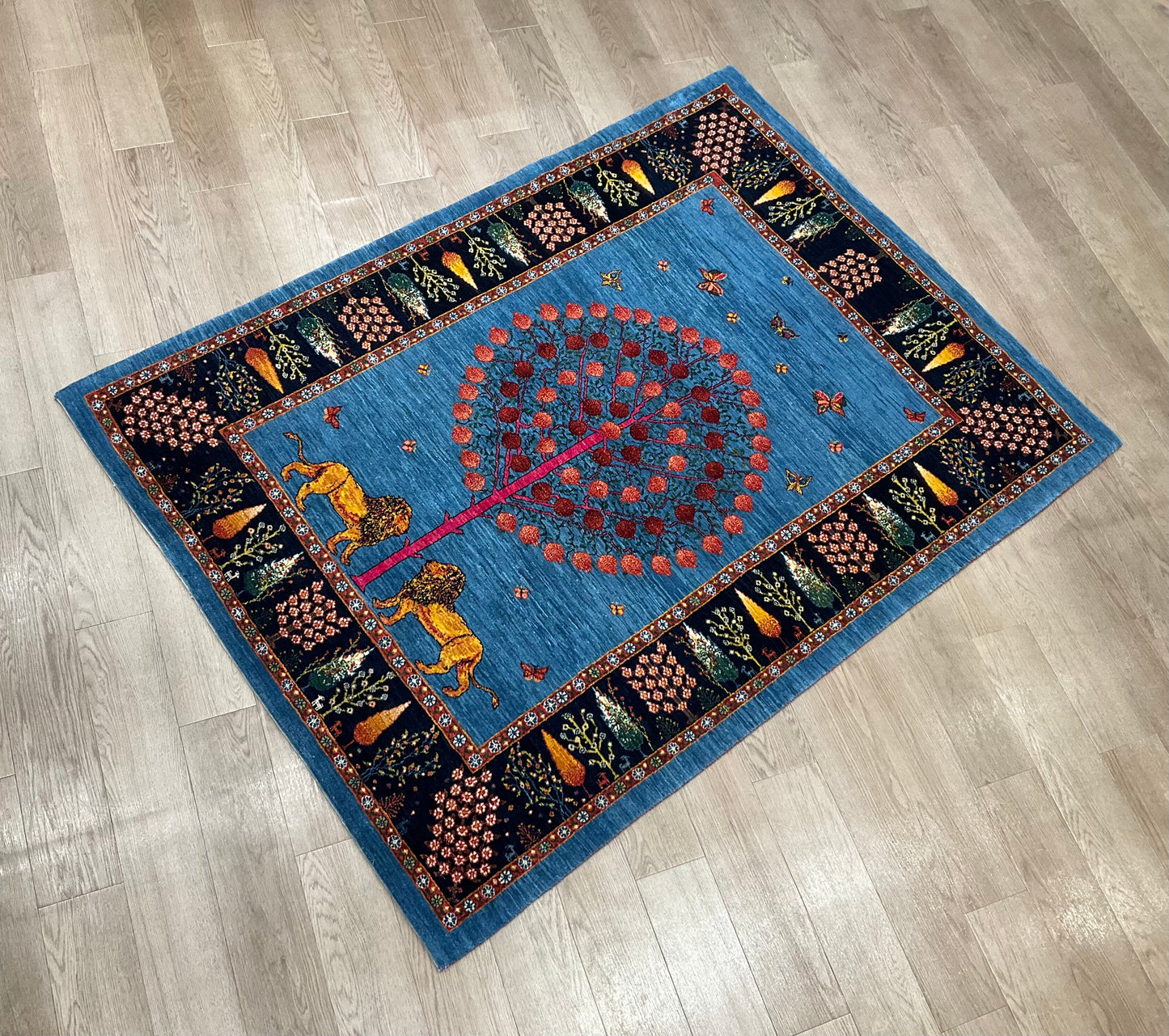 カシュクリギャッベ  210cm x 150cm RJ15633