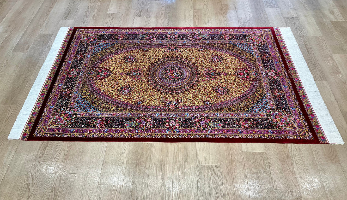 クム モハンマディ工房 207cm x 135cm NT15027