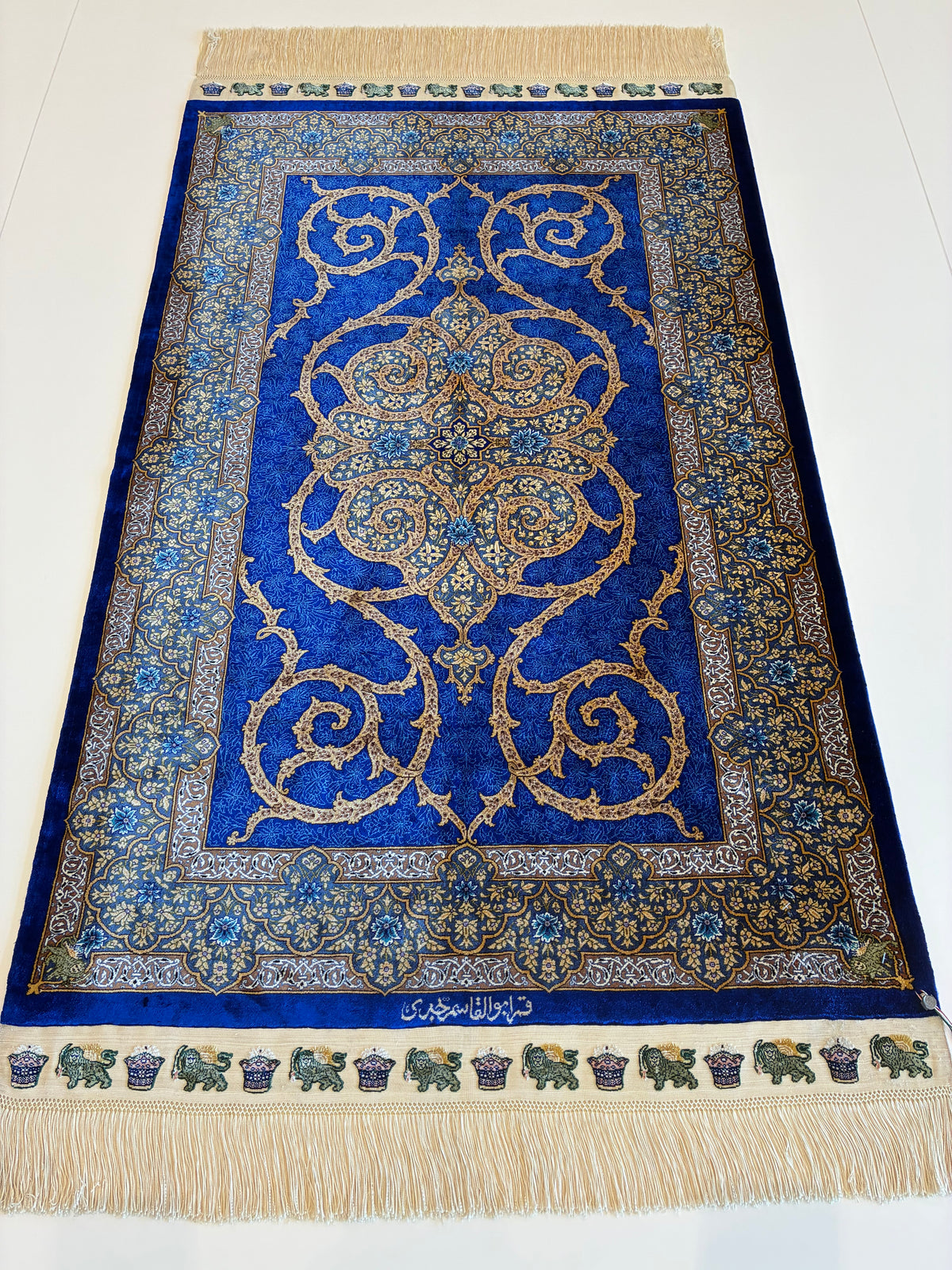 【千葉店】クム ジェッディ工房 125cm x 80cm PS12261