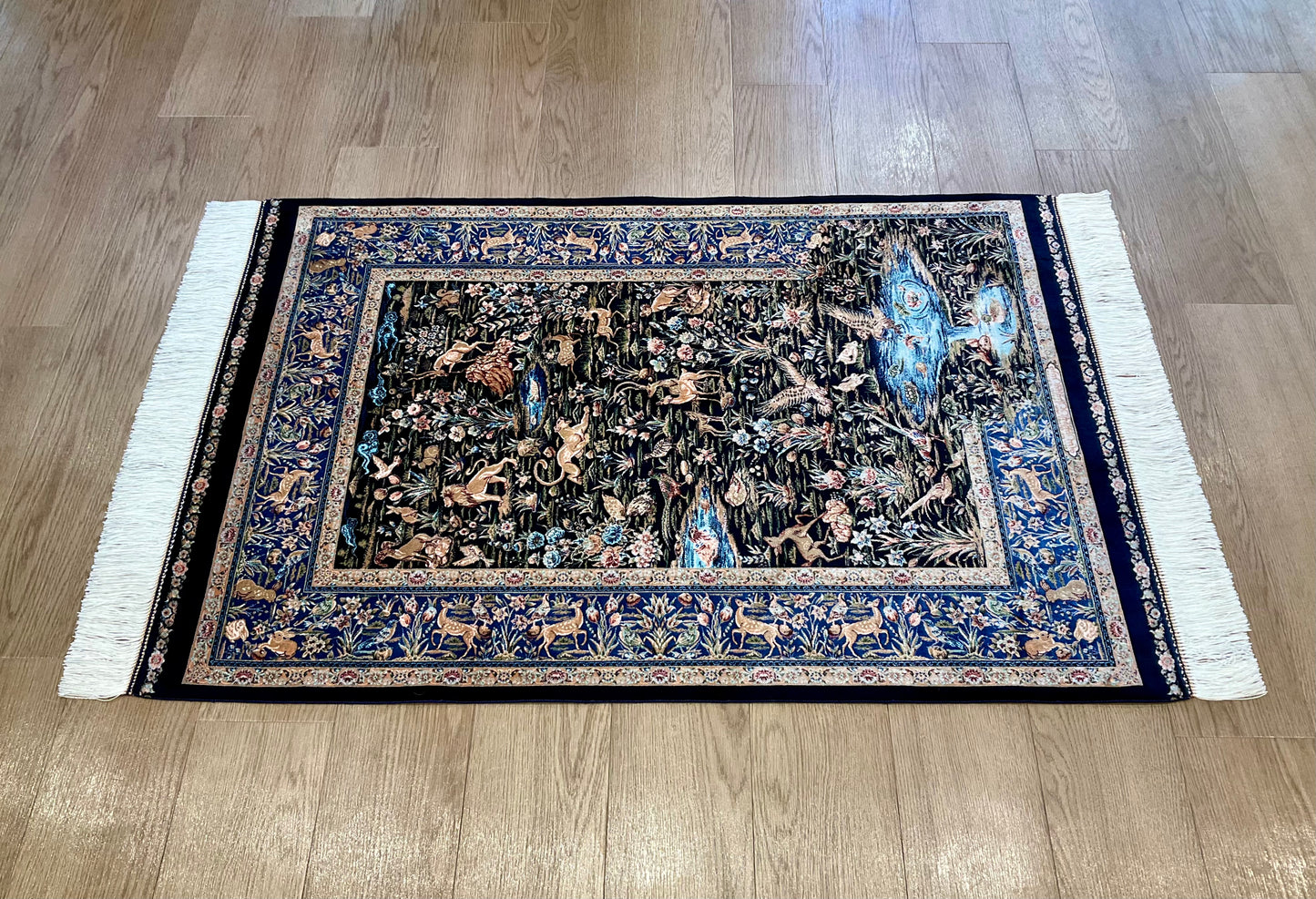 ペルシャンシルク 120cm x 80cm PS9662