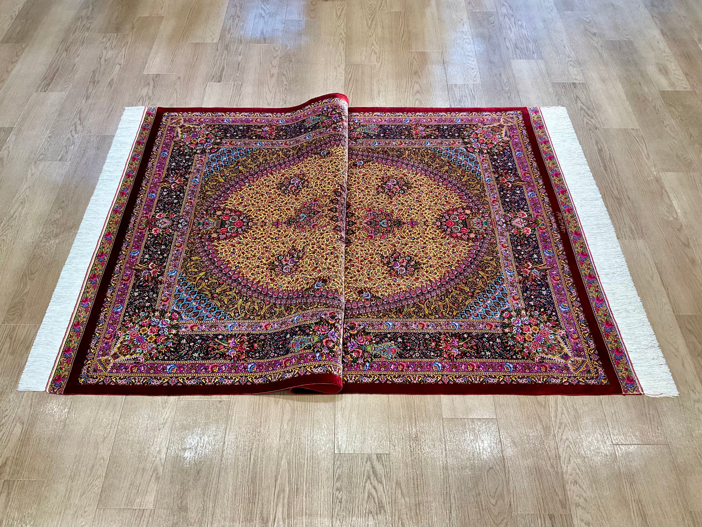 クム モハンマディ工房 207cm x 135cm NT15027
