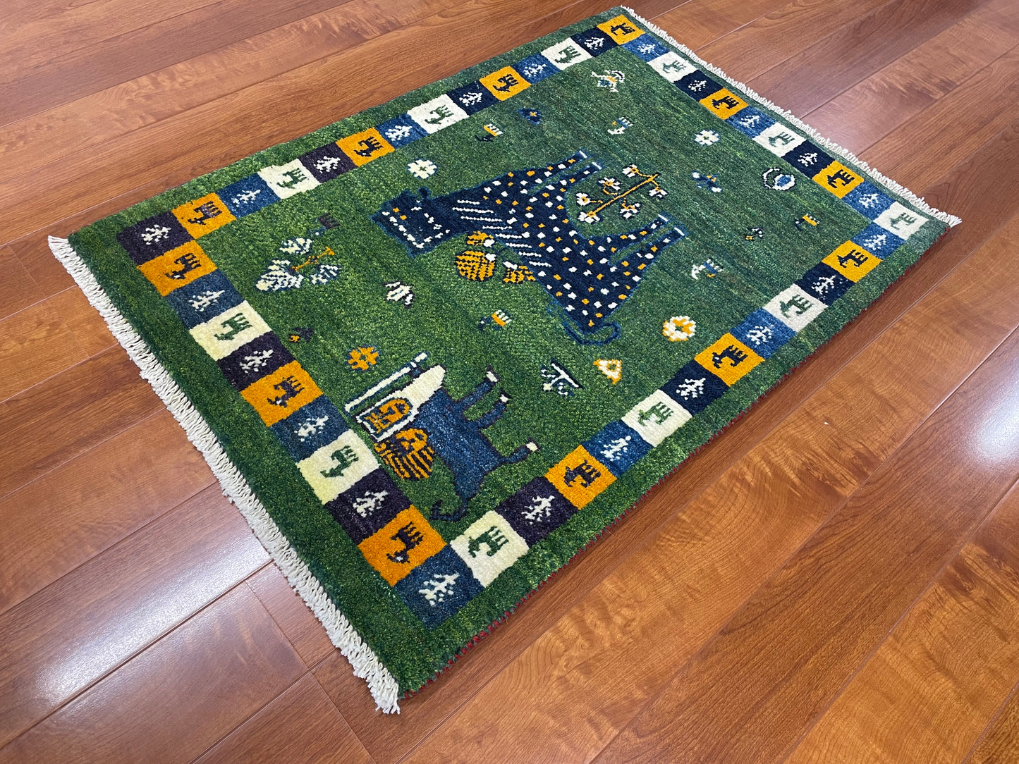 【オンライン限定】ギャッベ アマレバフト 90cm x 63cm RJ17074