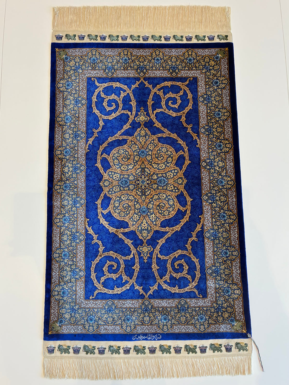 【千葉店】クム ジェッディ工房 125cm x 80cm PS12261