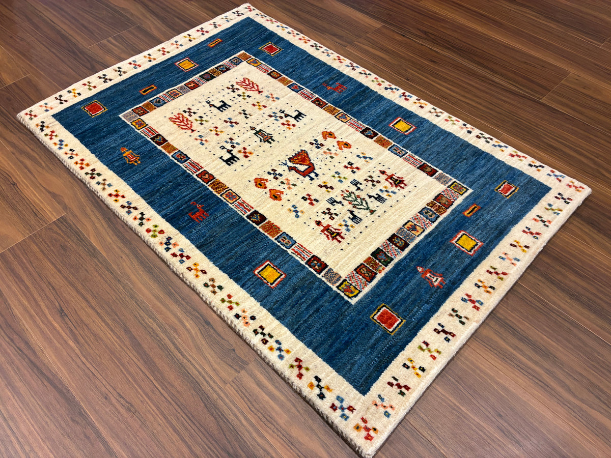 【千葉店】カシュクリギャッベ 100cm x 66cm RJ14821
