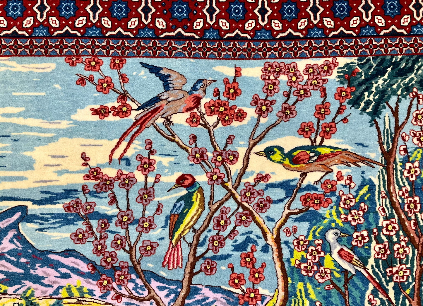 イスファハン (オールド) セイラフィアン工房 153cm x 97cm JM198