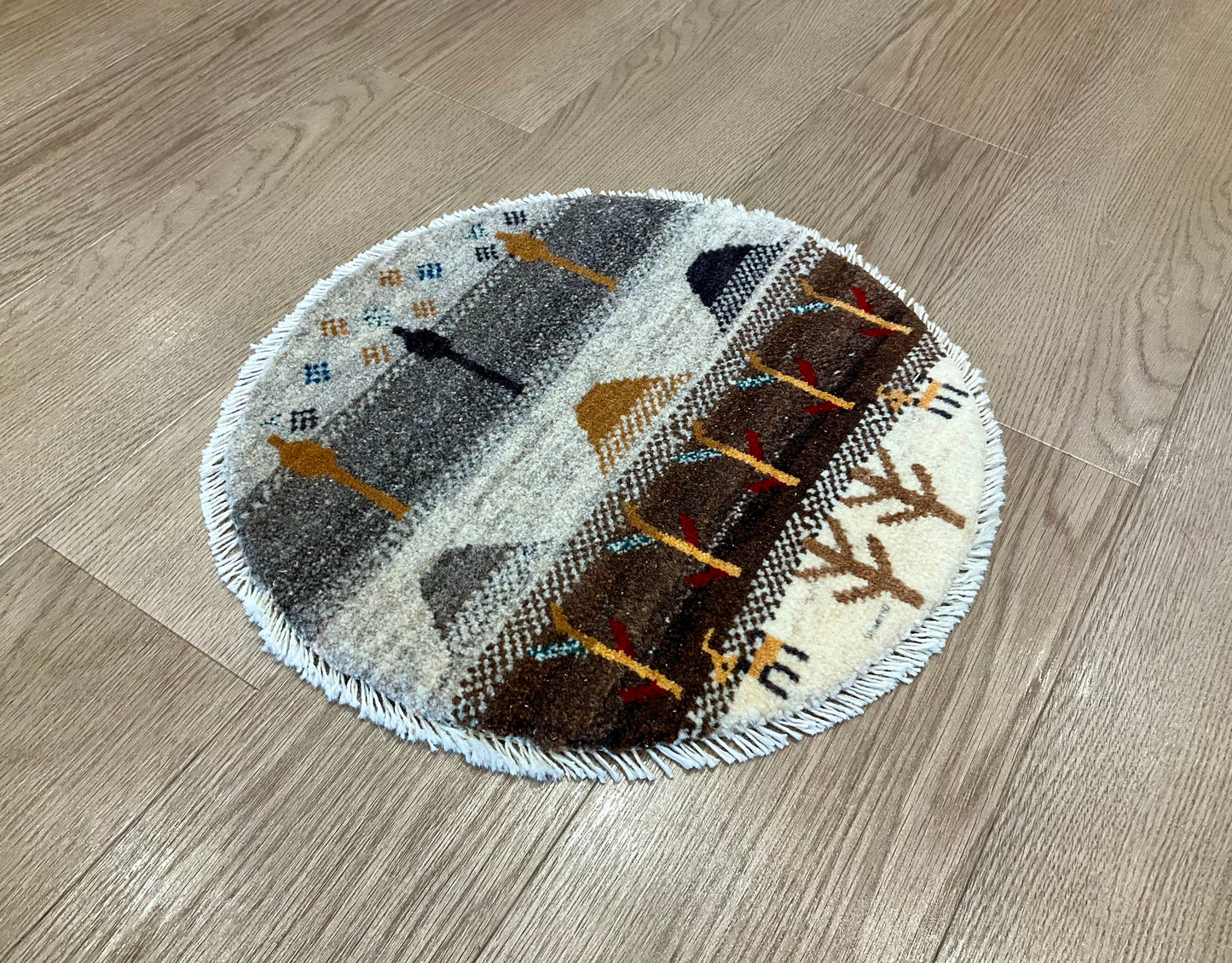 ギャッベ アマレバフト 43cm x 40cm AJ27577