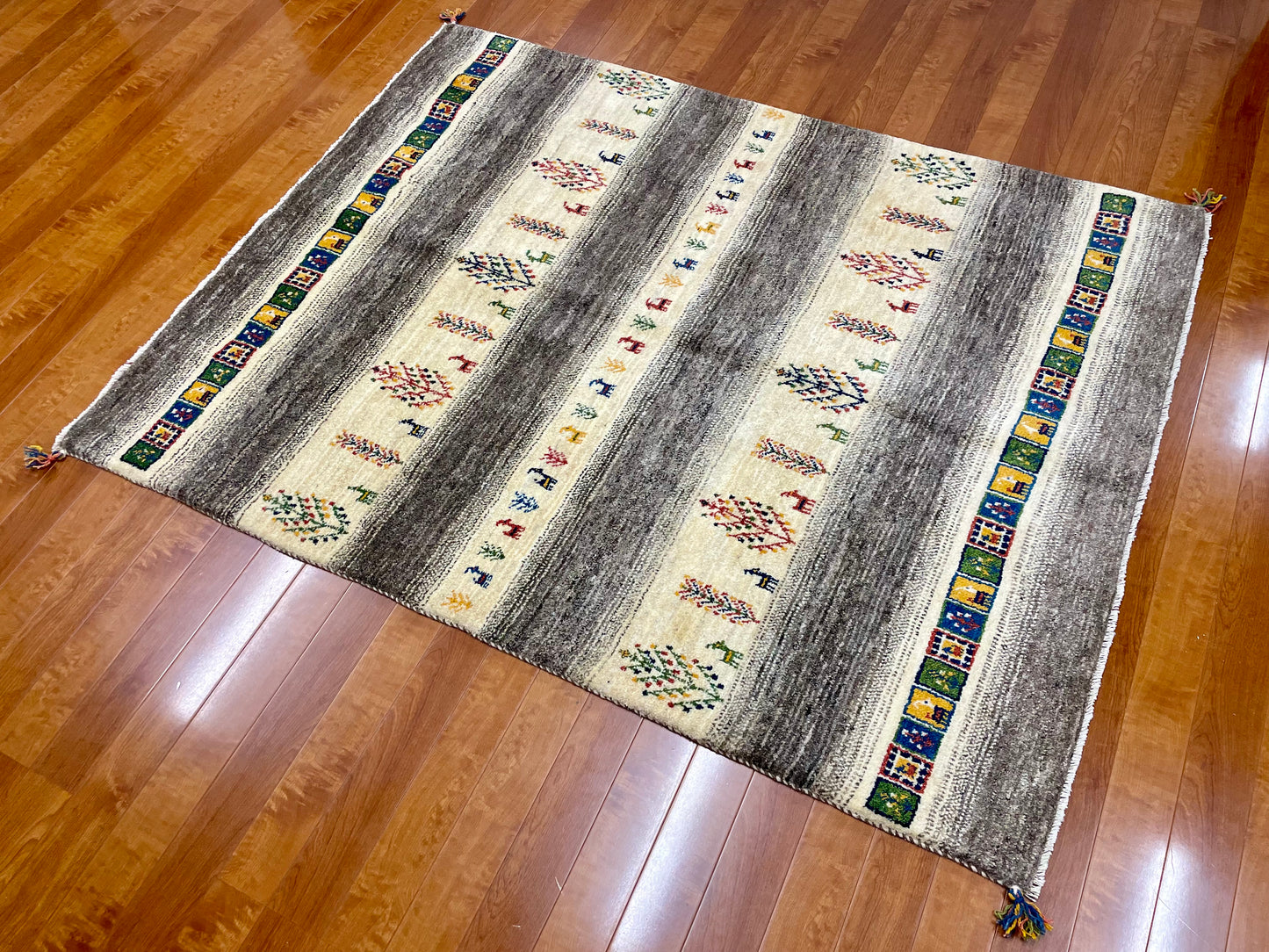 【オンライン限定】ギャッベ  200cm x 154cm RJ5447