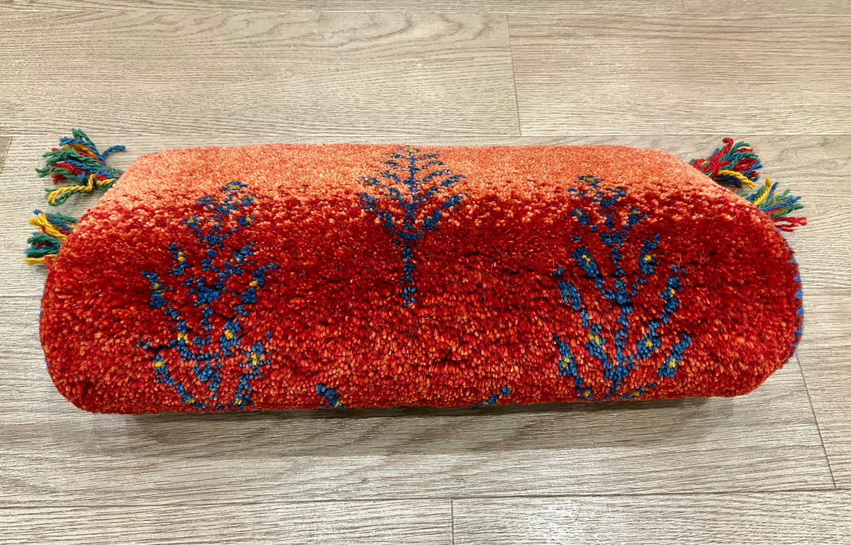 【福岡店】ギャッベ 44cm x 41cm Z3379