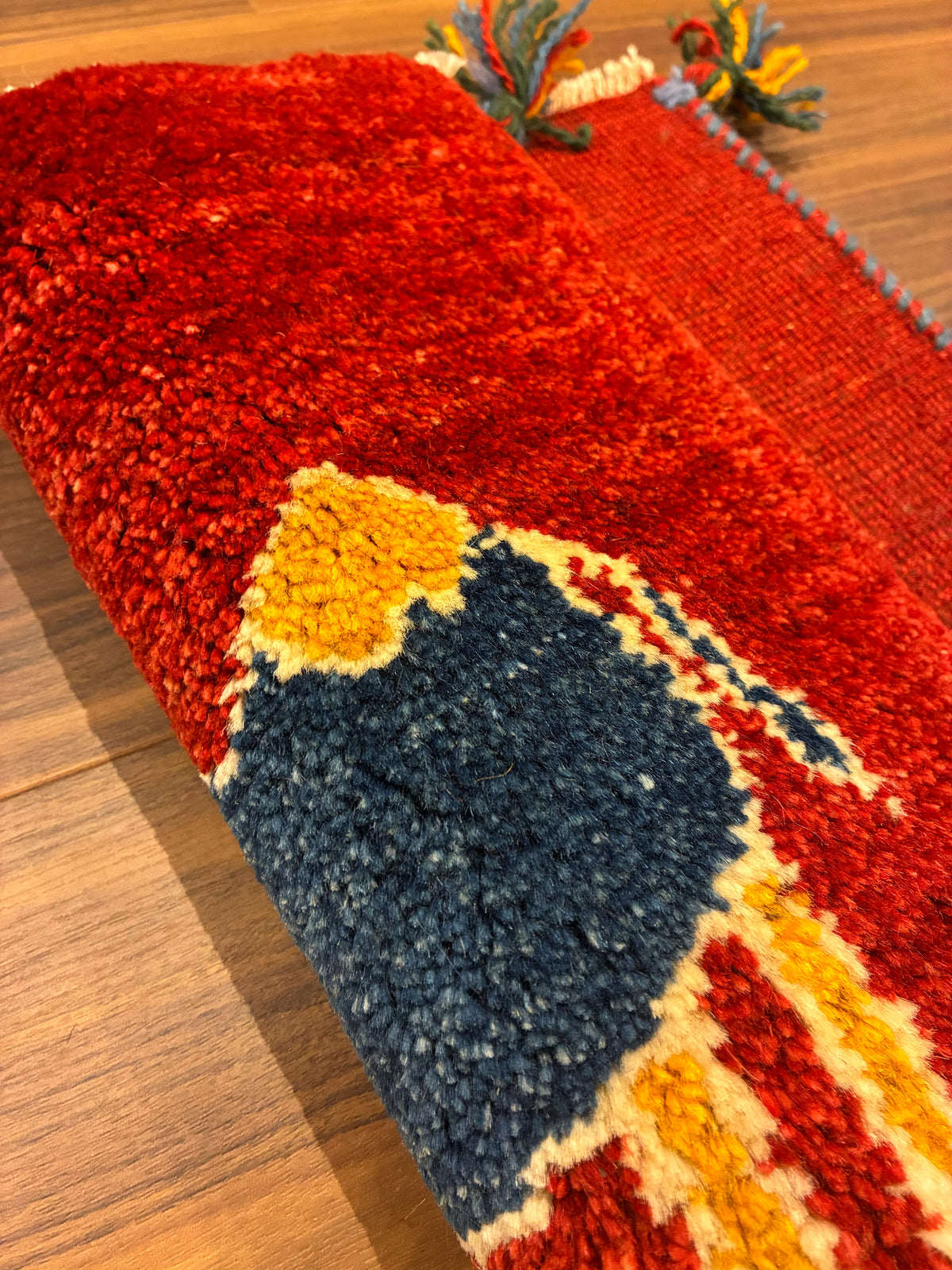 【千葉店】ギャッベ 45cm x 40cm T8362