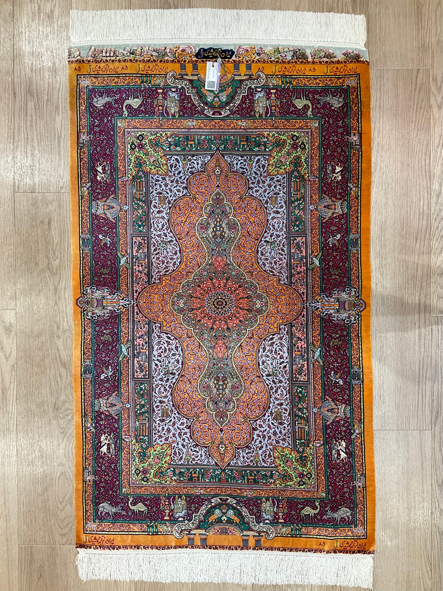 クム ジャムシーディ工房 126cm x 78cm JM161