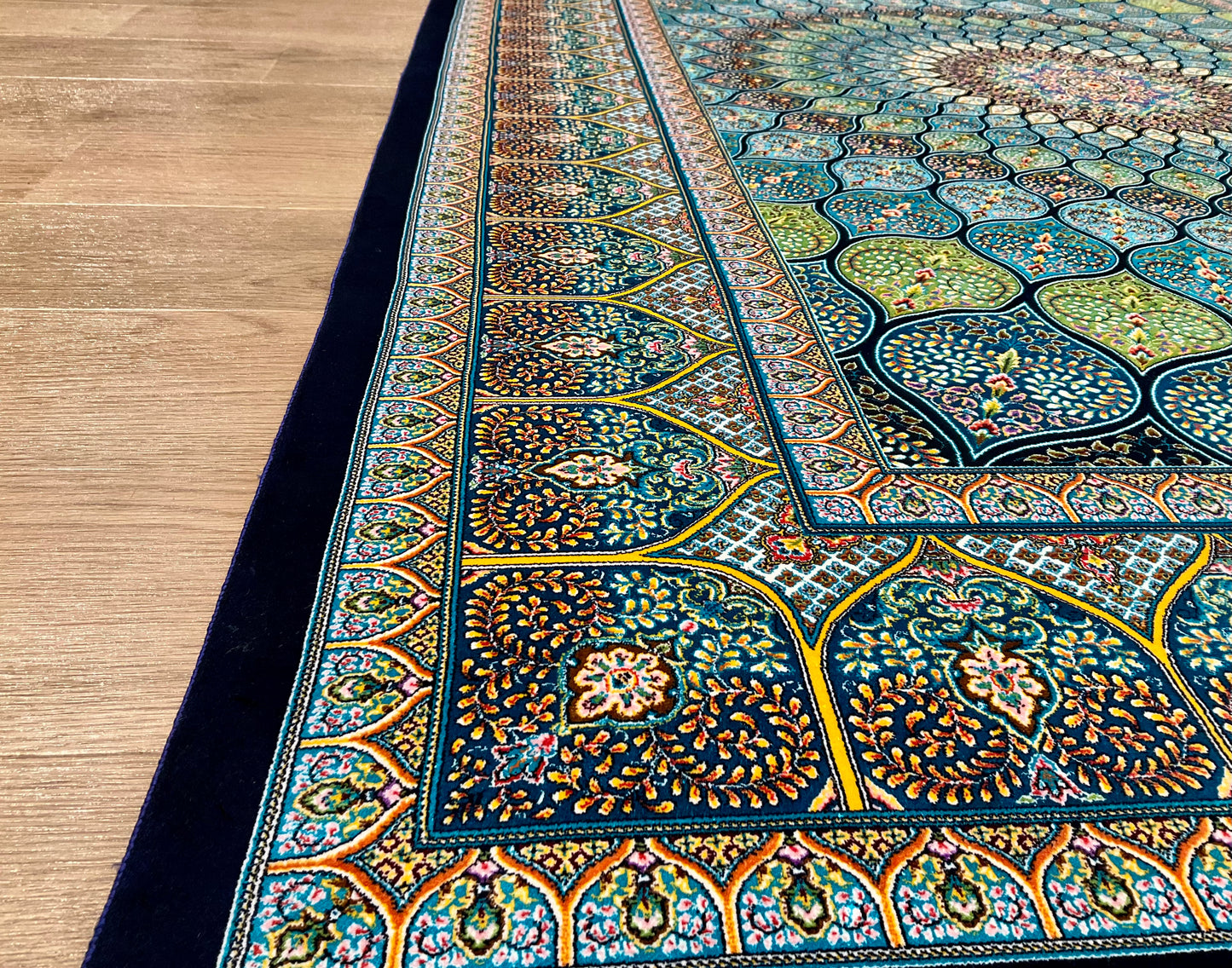 ペルシャンシルク 200cm x 135cm PS11908