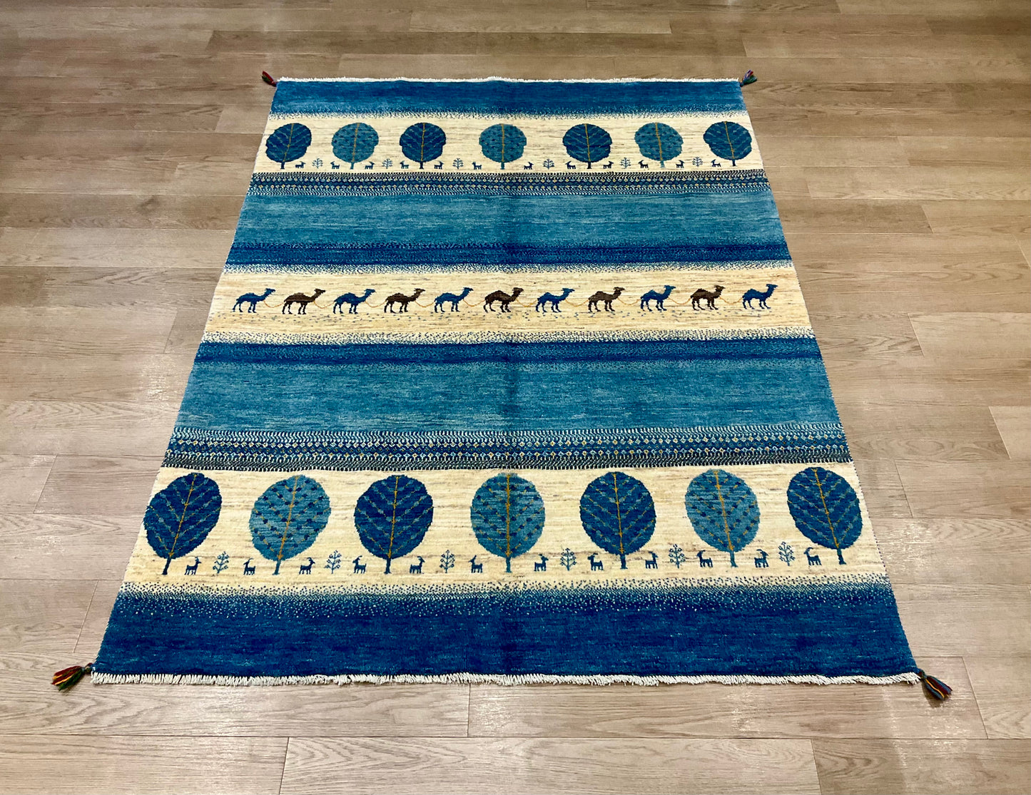 カシュクリギャッベ  200cm x 150cm RJ11866