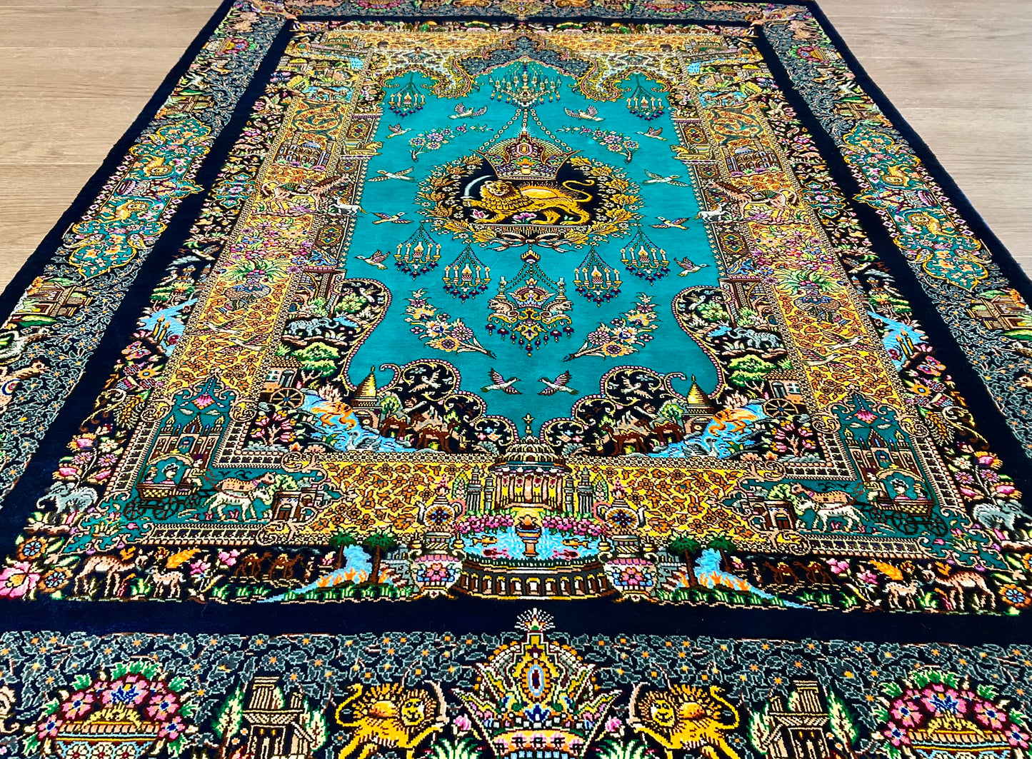 クム モハンマディ工房 132cm x 83cm PS12742