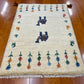 【オンライン限定】ギャッベ 90cm x 63cm RJ14182